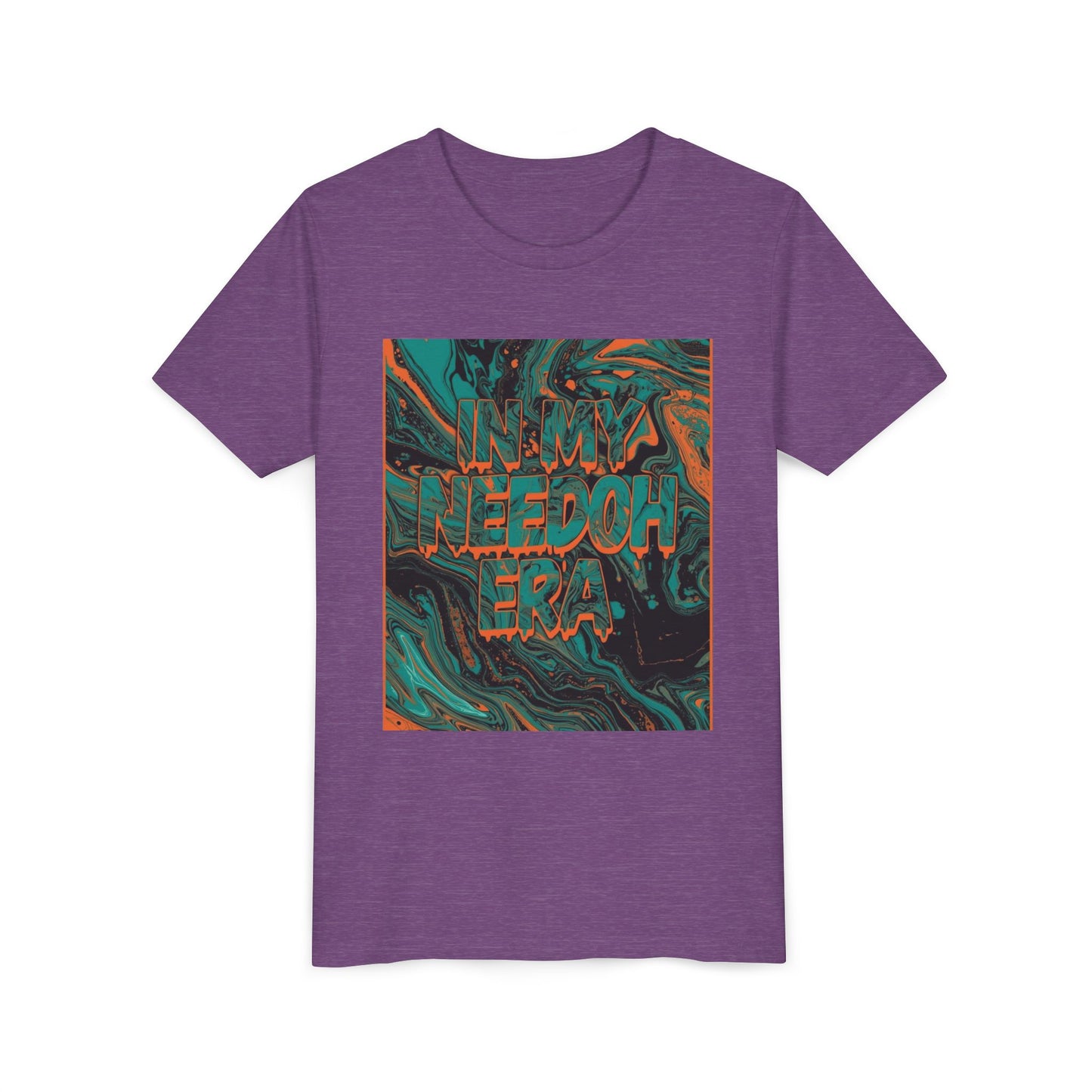 Youth Tee — 'Now Is Need of Era' Swirl Graphic