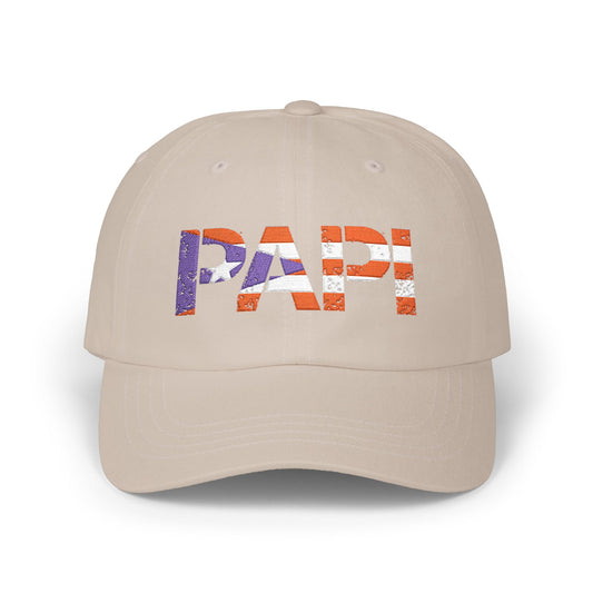 Papi Dad Cap — Vintage American Flag Patch Dad Hat