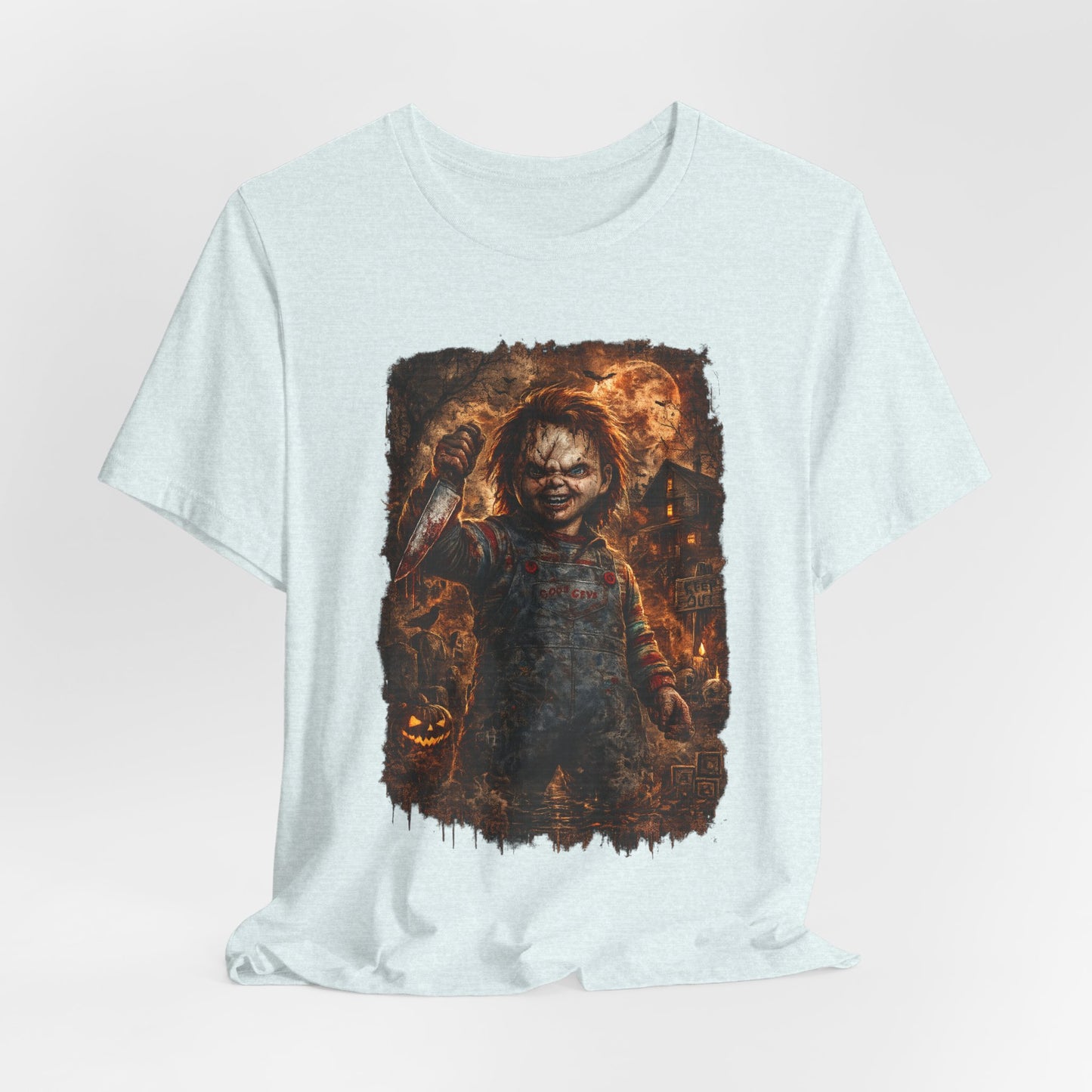 Chucky Horror Movie T-Shirt — Vintage Pumpkin Patch Halloween Tee