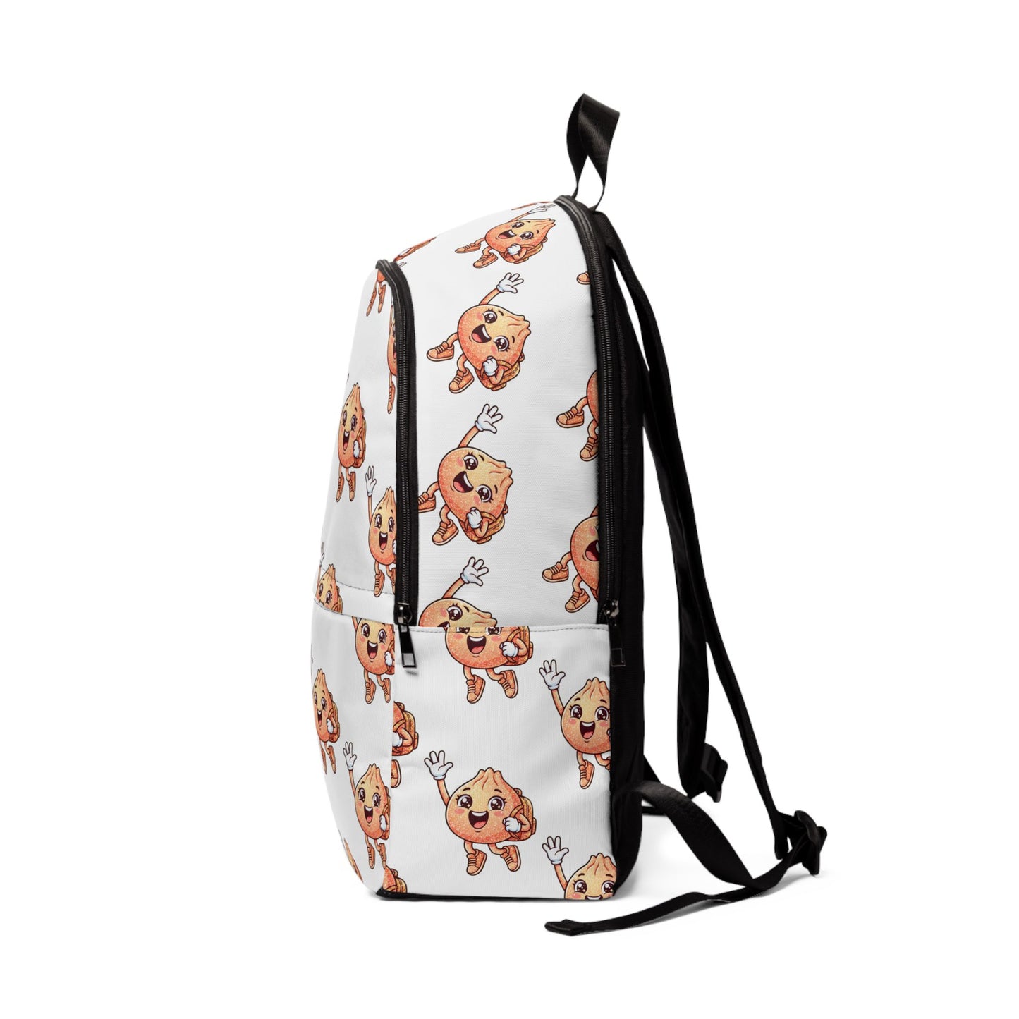 Cute Cartoon Donut Pattern Backpack – Kawaii Pastry School Bag