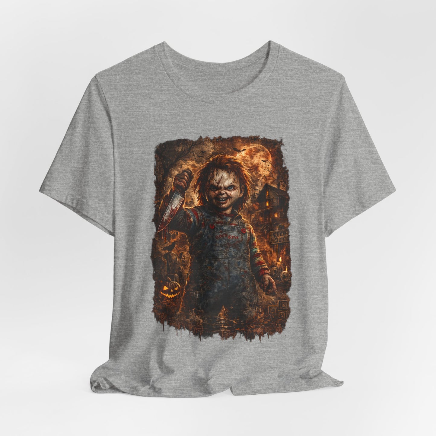 Chucky Horror Movie T-Shirt — Vintage Pumpkin Patch Halloween Tee