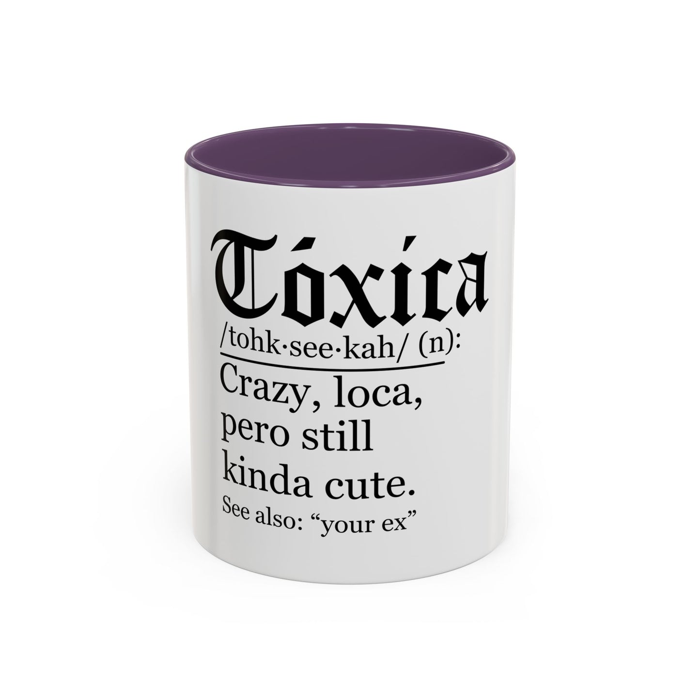 Toxica Coffee Mug — Funny 'Tóxica' Definition Ceramic Mug (11/15oz)