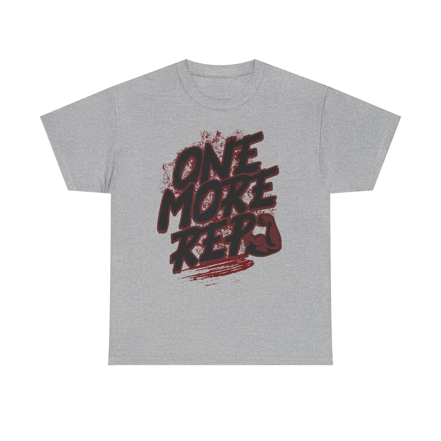 One More Rep T-Shirt — Motivational Gym Workout Tee - Gym Tee - Fitness Shirt - Gym Quotes