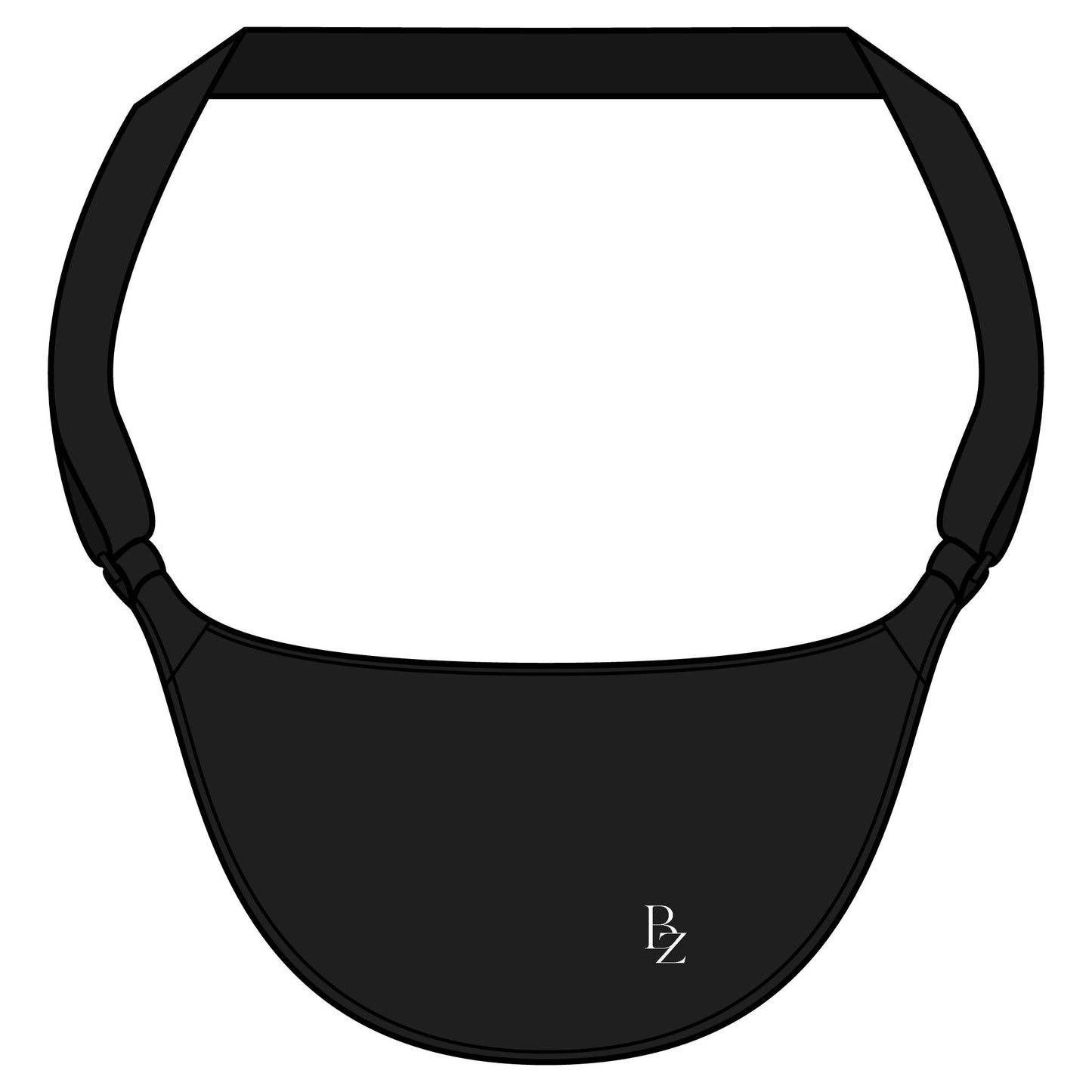 Matte Crossbody Bag – Minimalist Everyday Sling with Subtle Logo