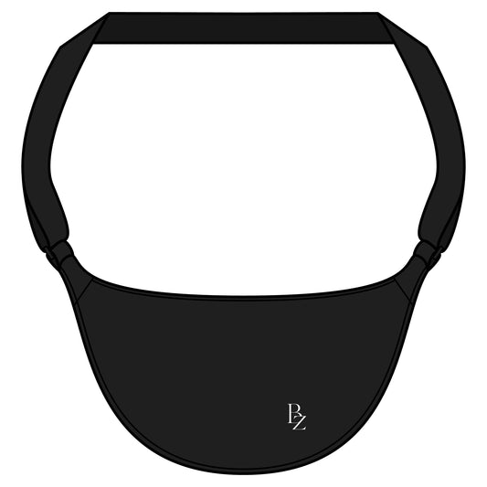 Matte Crossbody Bag – Minimalist Everyday Sling with Subtle Logo