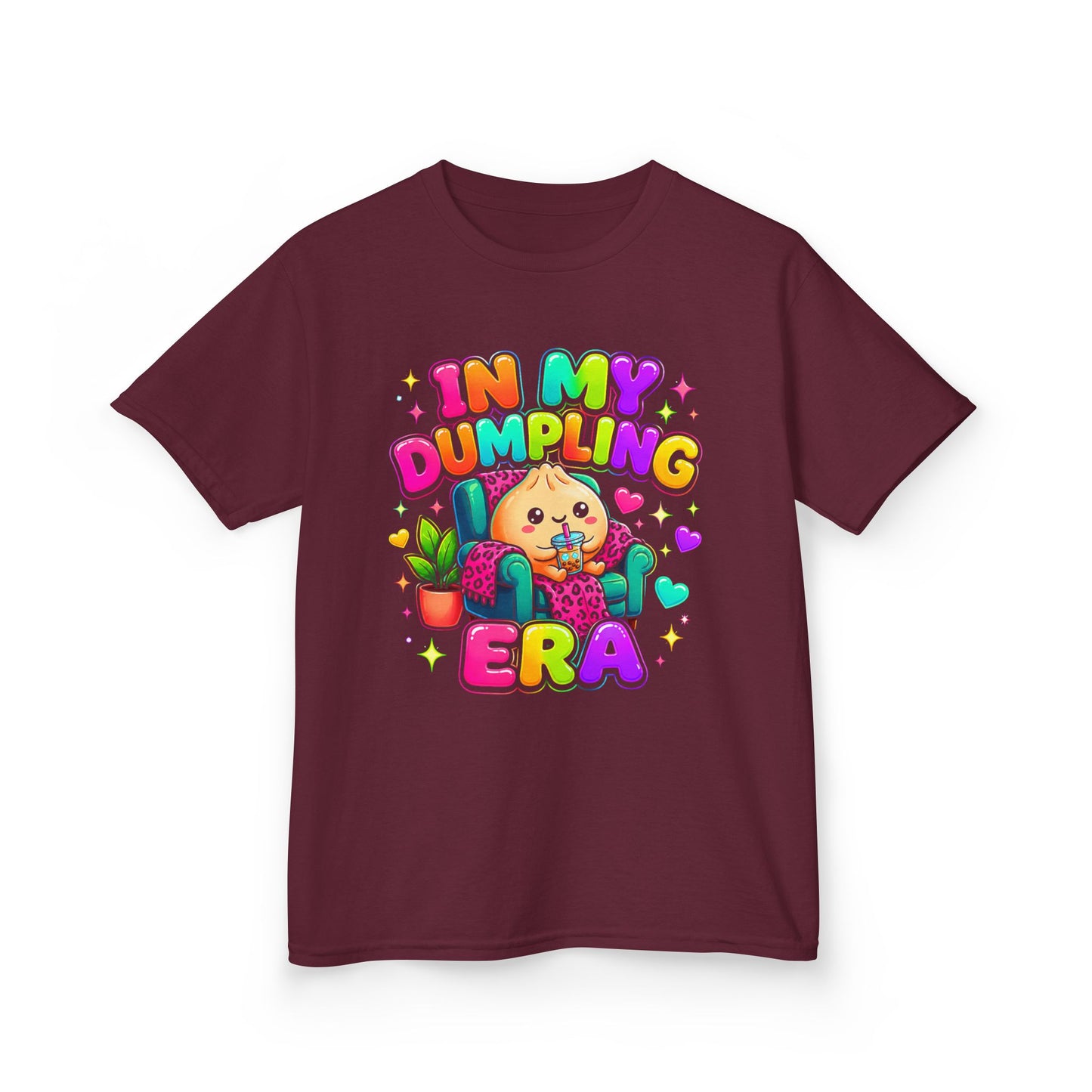 Kids Tee — "In My Dumpling Era" Cute Kawaii Dumpling Shirt