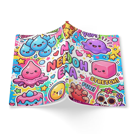Kawaii Slime & Squish Softcover Journal — Cute Stretchy Toys Pattern