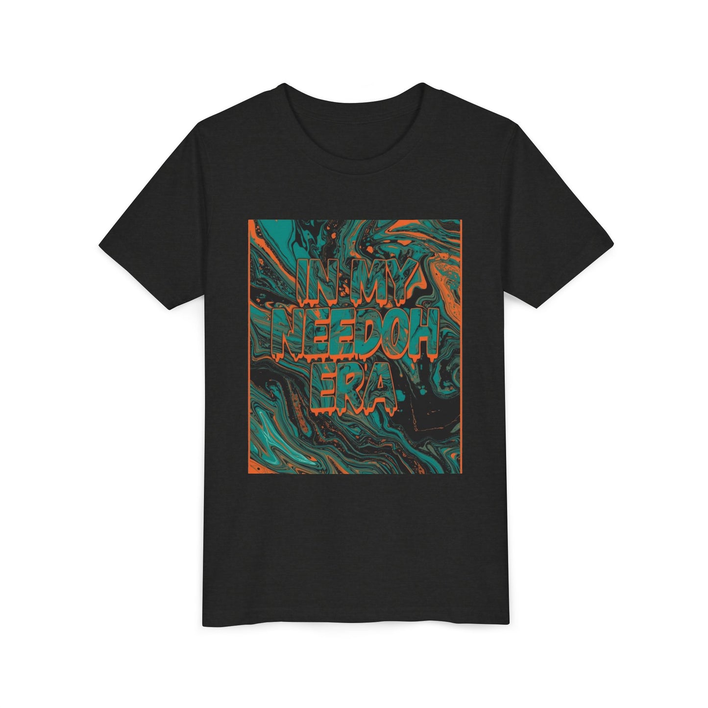 Youth Tee — 'Now Is Need of Era' Swirl Graphic