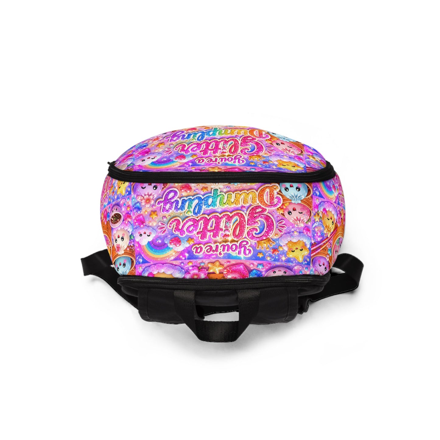 Kawaii Glitter Dumpling Backpack