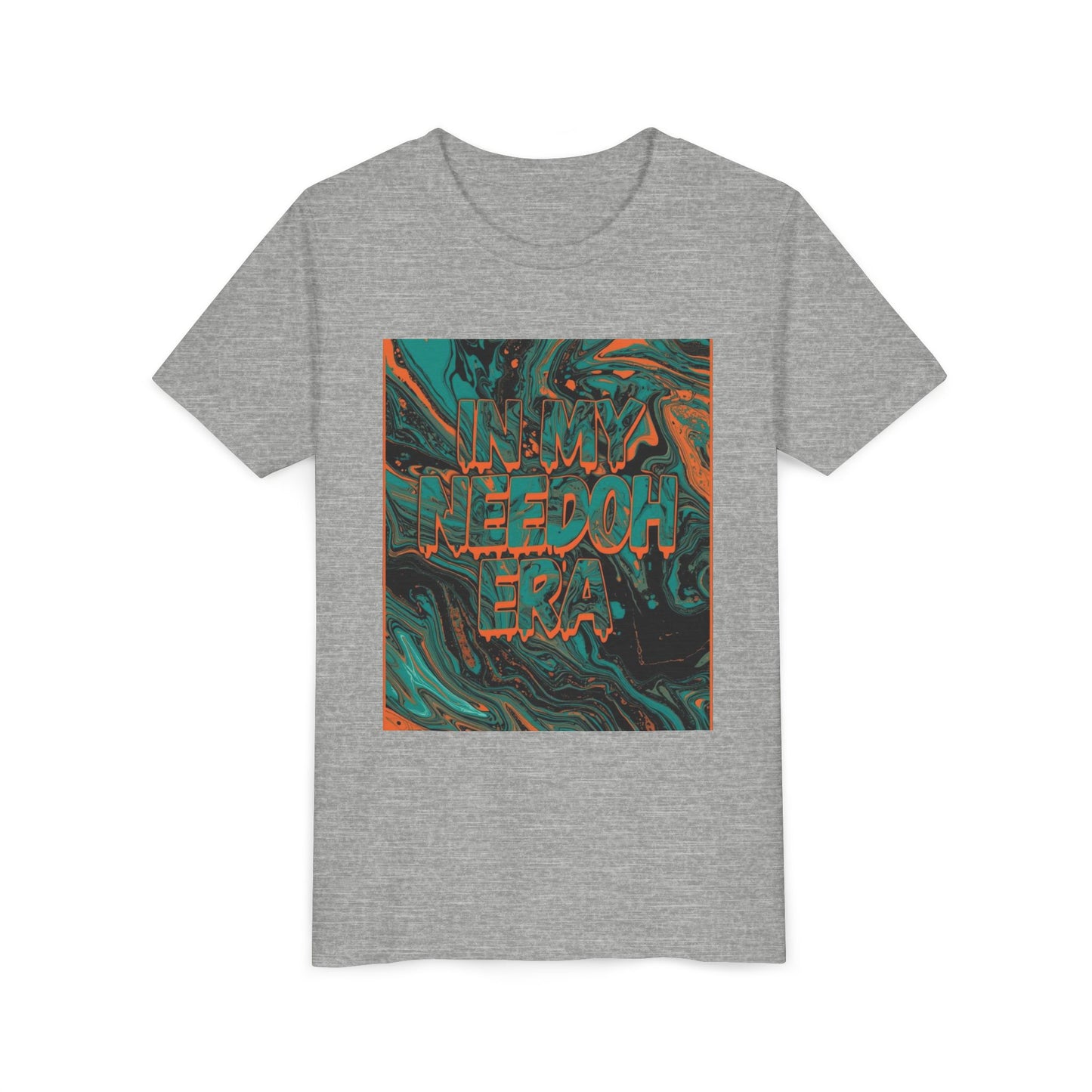 Youth Tee — 'Now Is Need of Era' Swirl Graphic