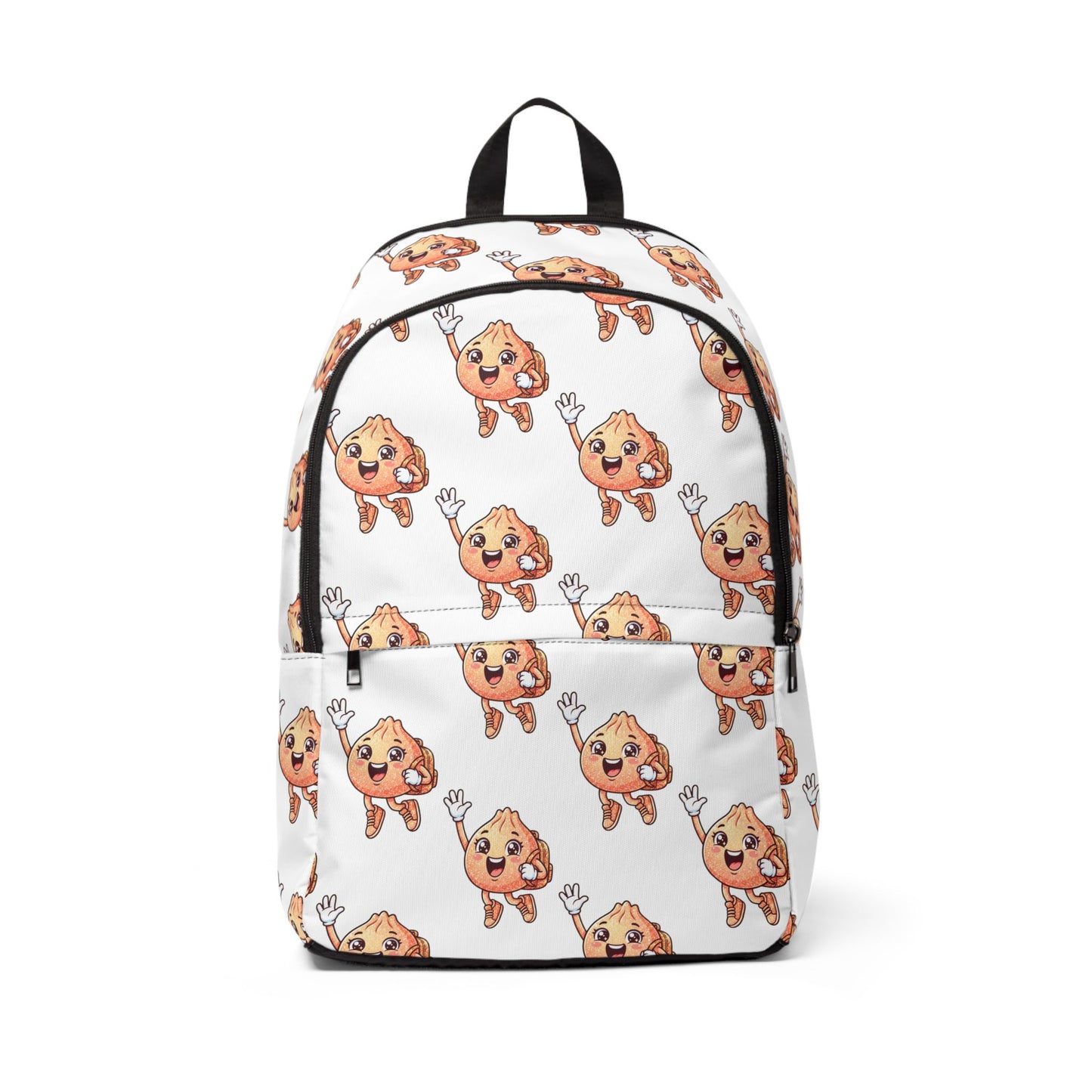 Cute Cartoon Donut Pattern Backpack – Kawaii Pastry School Bag