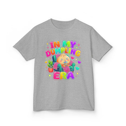 Kids Tee — "In My Dumpling Era" Cute Kawaii Dumpling Shirt
