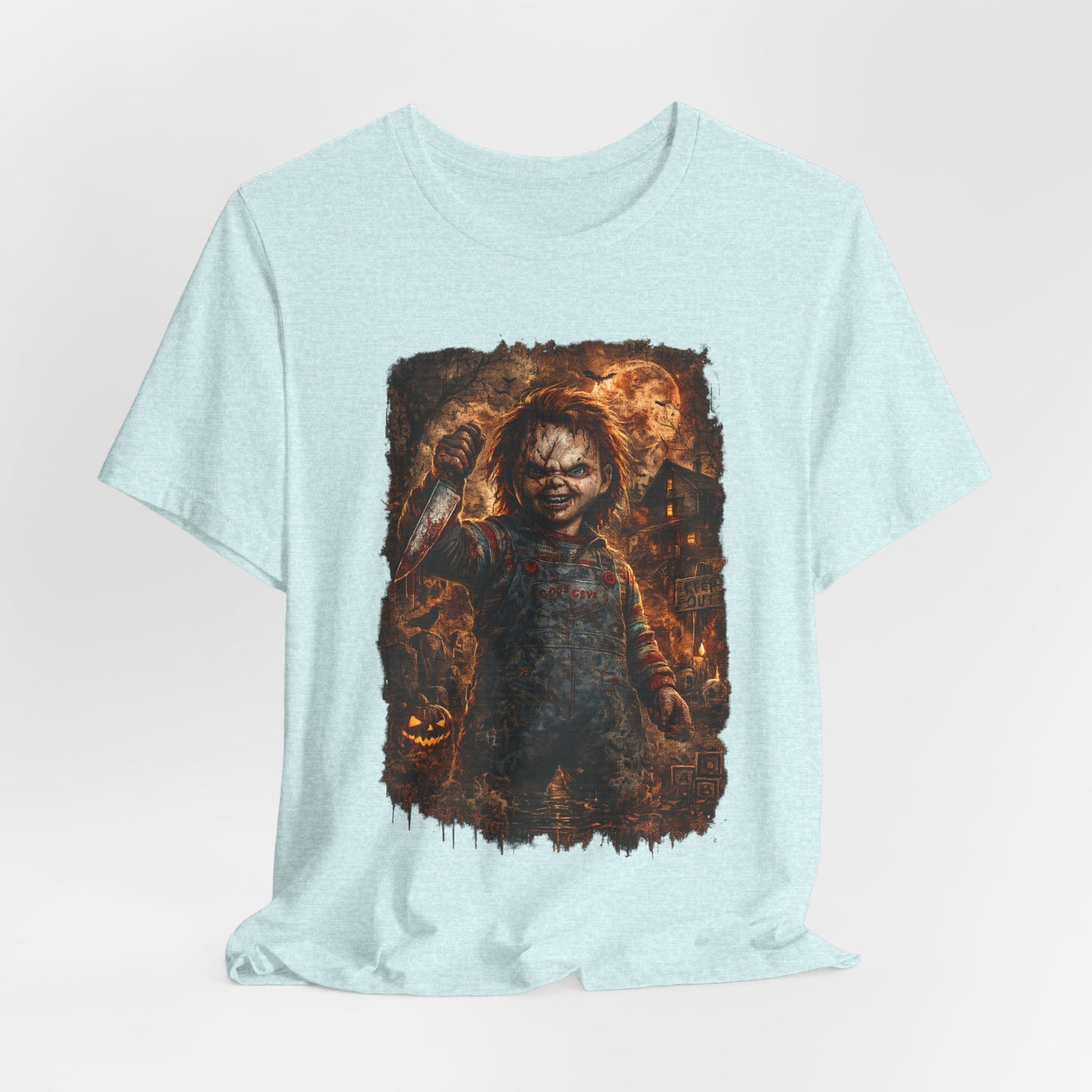 Chucky Horror Movie T-Shirt — Vintage Pumpkin Patch Halloween Tee