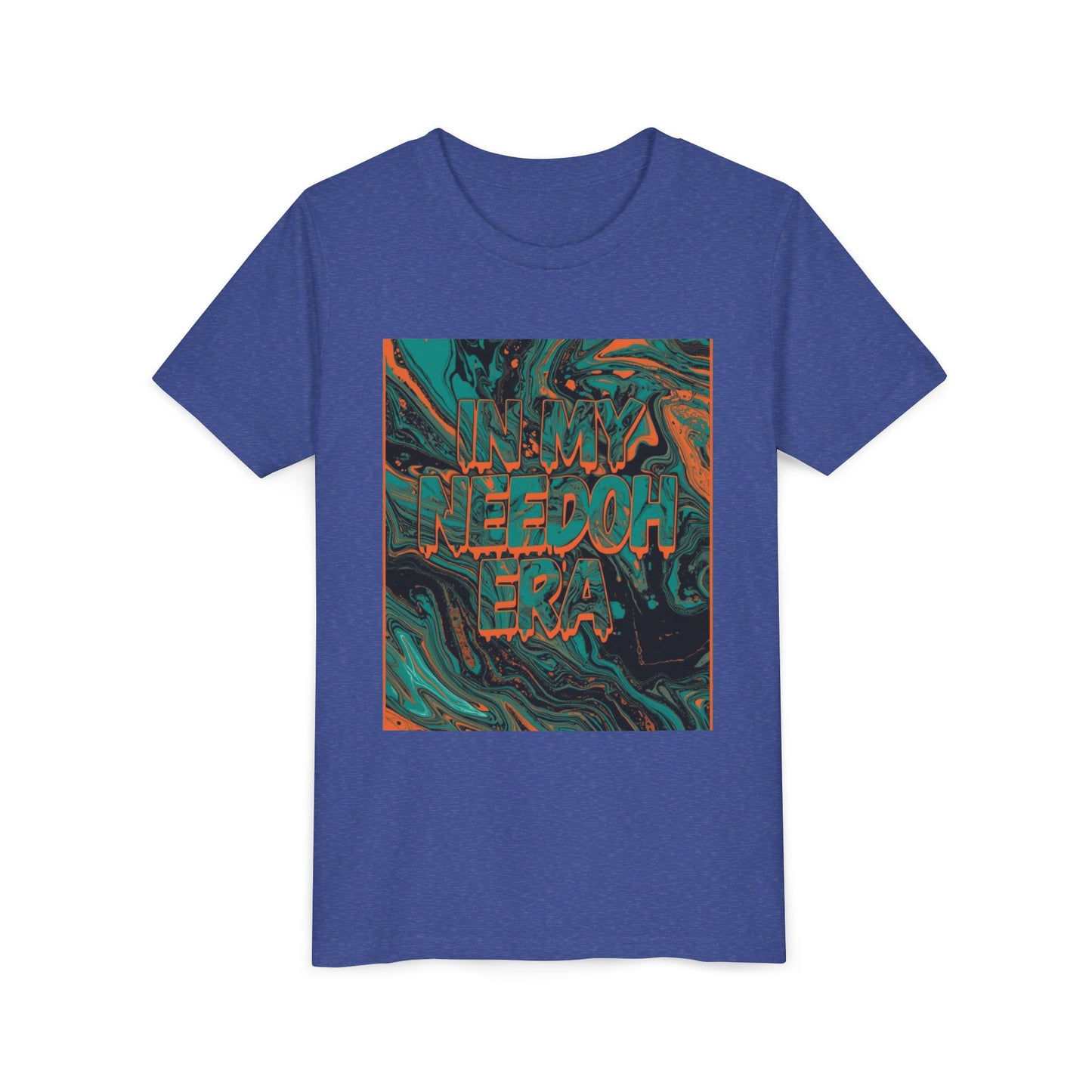 Youth Tee — 'Now Is Need of Era' Swirl Graphic