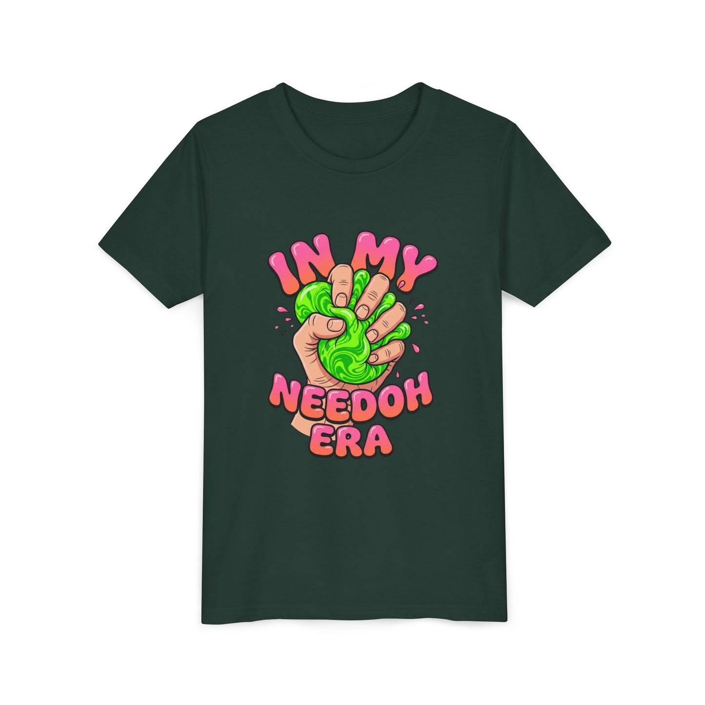 Youth T-Shirt “In My Needoh Era” Slime Graphic Tee