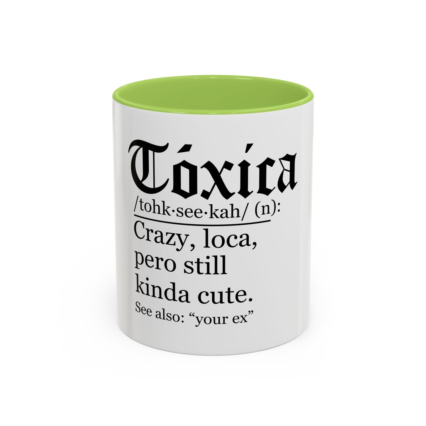 Toxica Coffee Mug — Funny 'Tóxica' Definition Ceramic Mug (11/15oz)