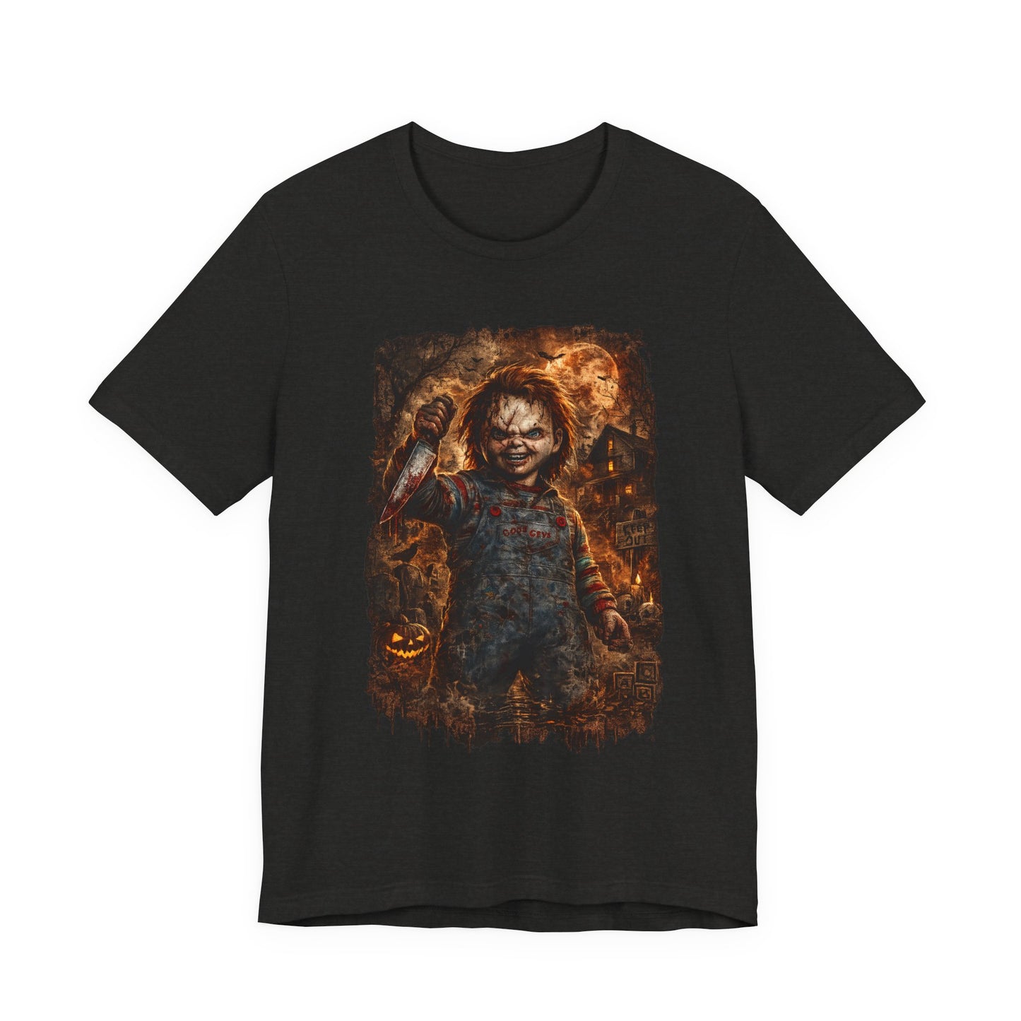 Chucky Horror Movie T-Shirt — Vintage Pumpkin Patch Halloween Tee