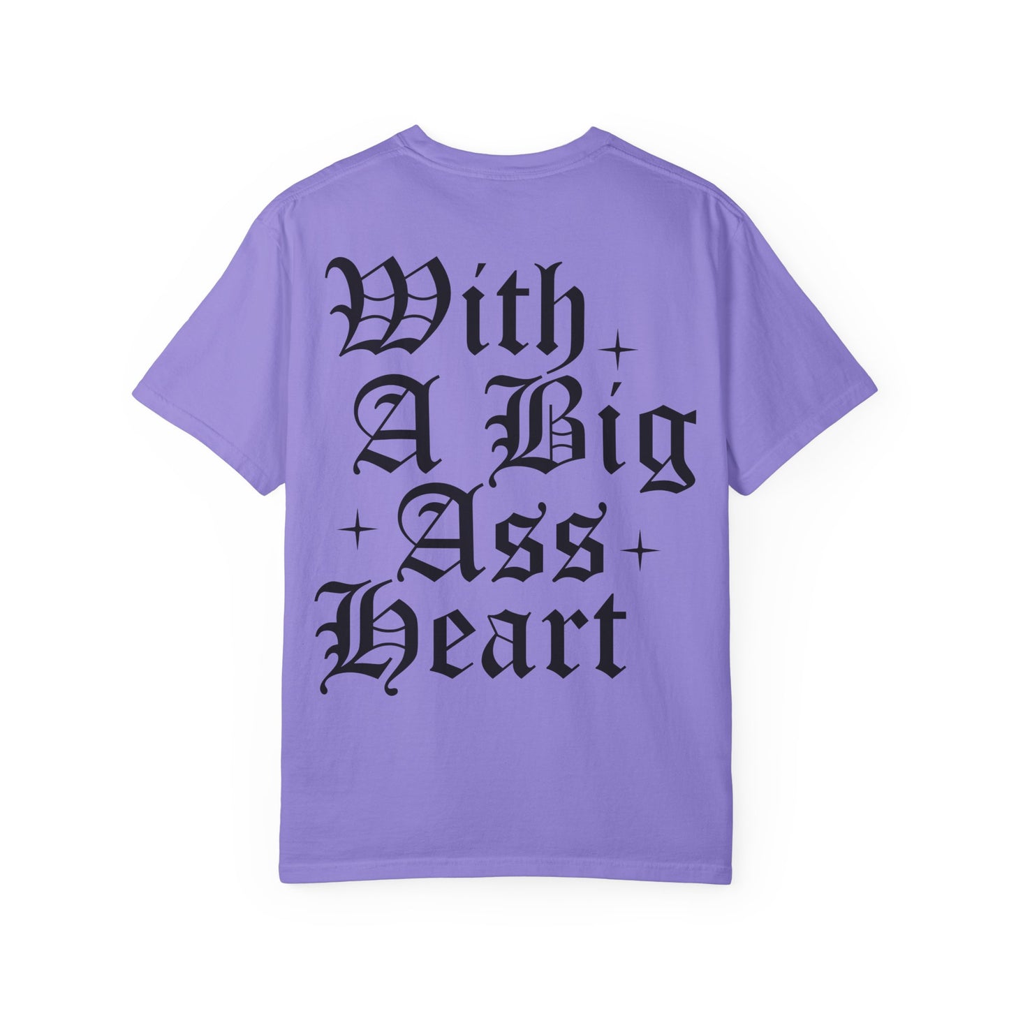 Chicana Bonita Tee — “With A Big Ass Heart” Graphic T‑Shirt