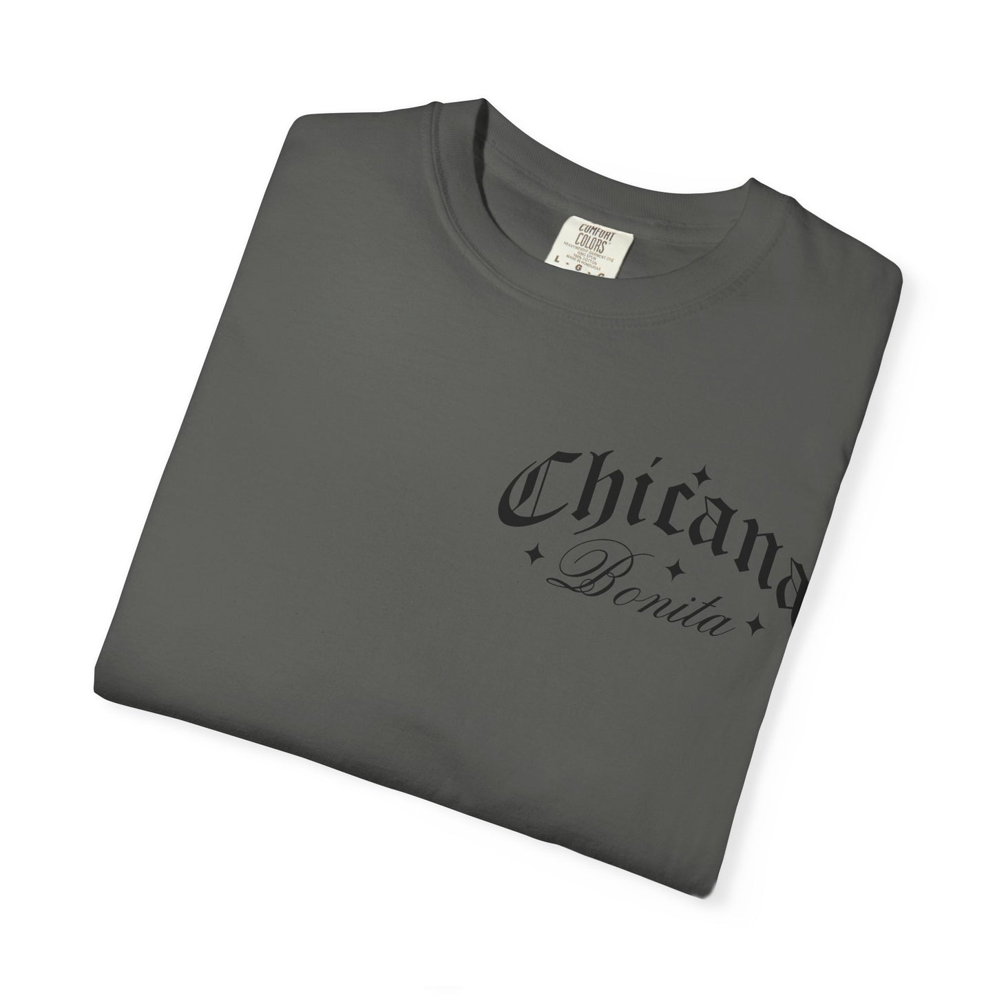 Chicana Bonita Tee — “With A Big Ass Heart” Graphic T‑Shirt