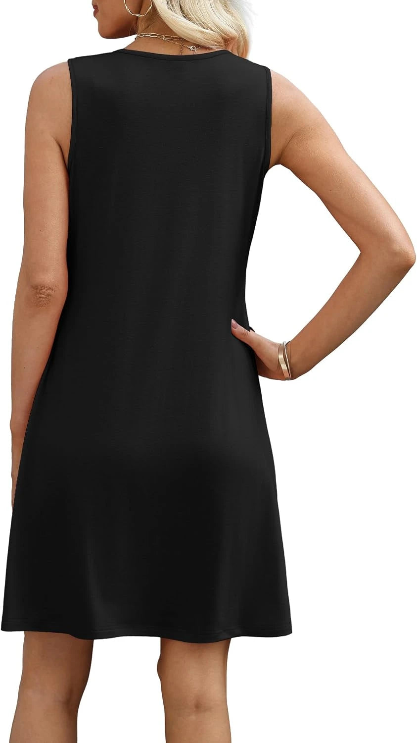 Women’s V-Neck Boho Summer Dress | Floral Vacation & Beach Dress