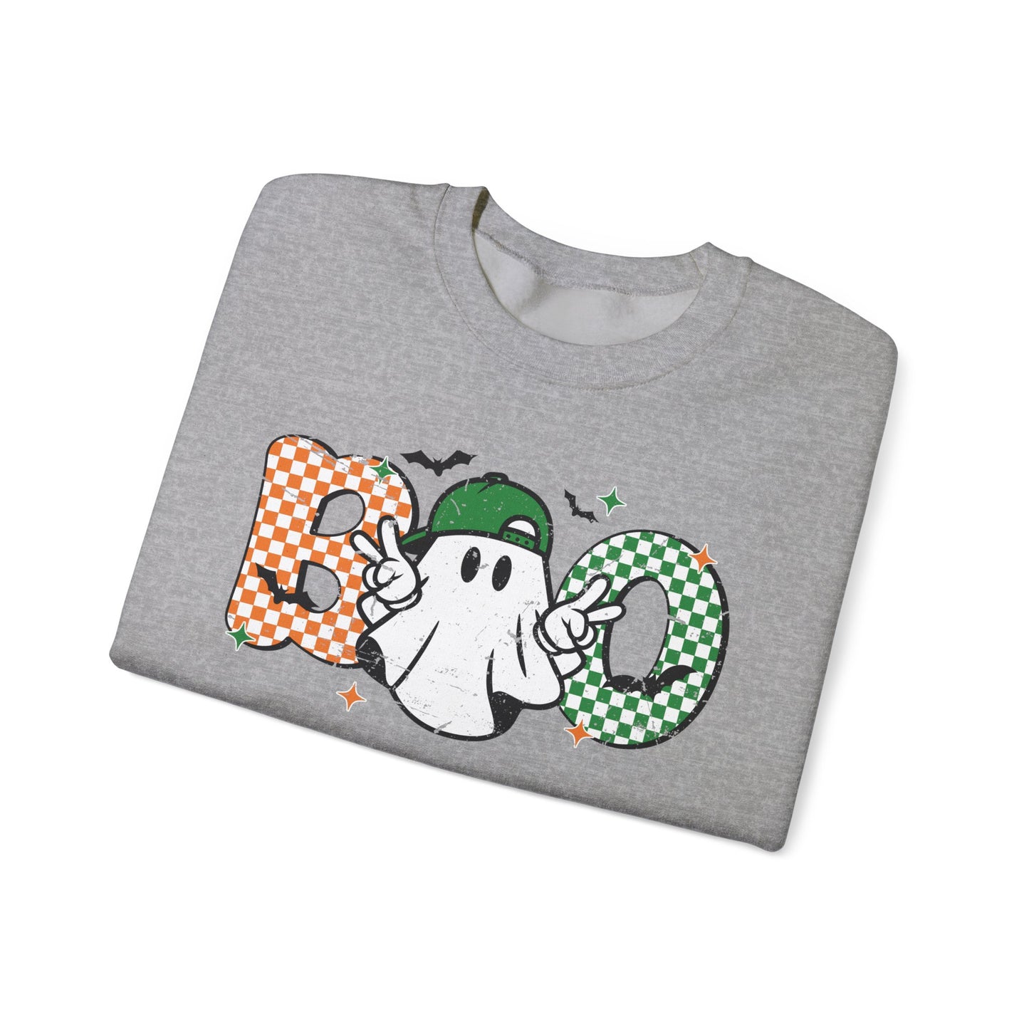 Halloween Boo Ghost Sweatshirt- Boo Sweatshirt  - Halloween Sweatshirt - Fall Sweater - Halloween shirt for gifts
