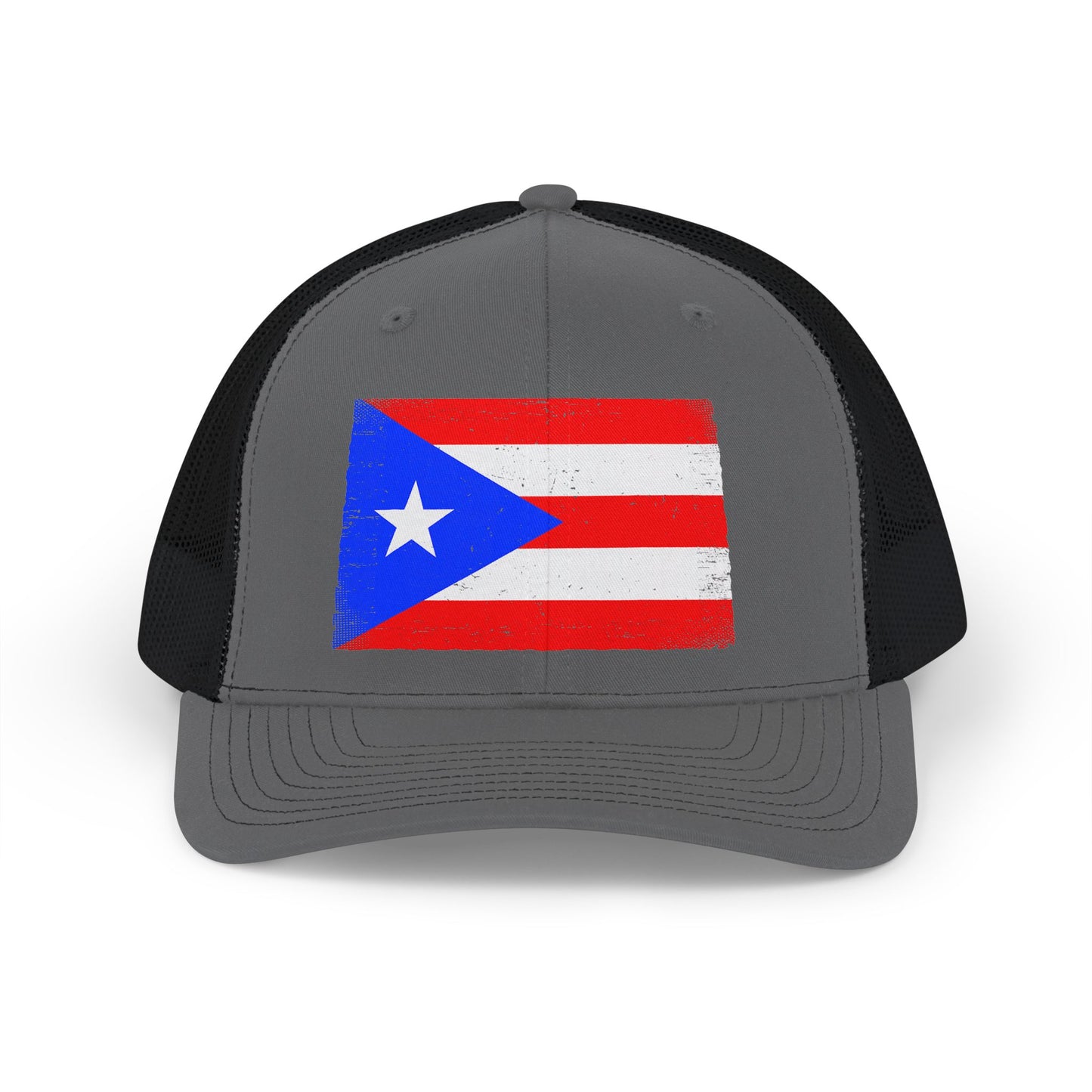 Puerto Rico Flag Snapback Trucker Cap