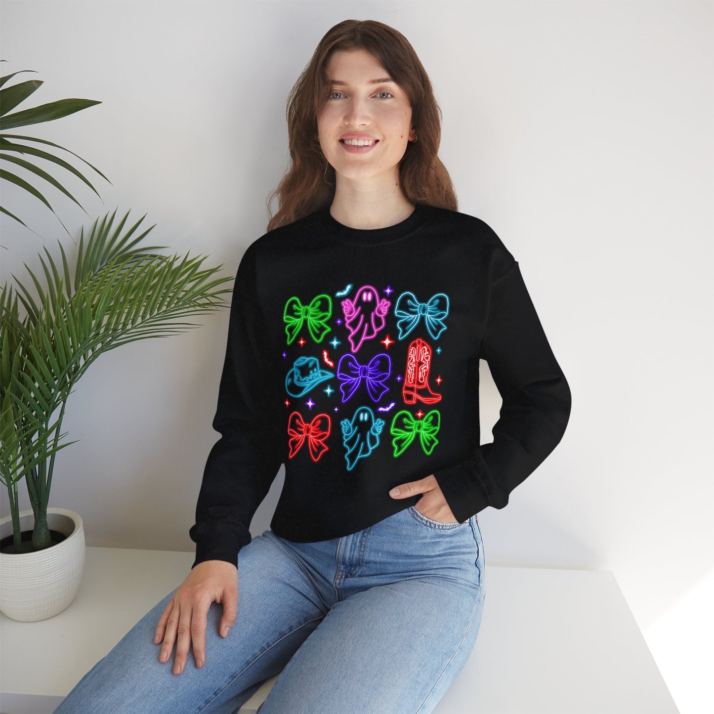 Halloween Sweatshirt - Gifts for moms - Halloween Costume - Spooky Sweatshirt