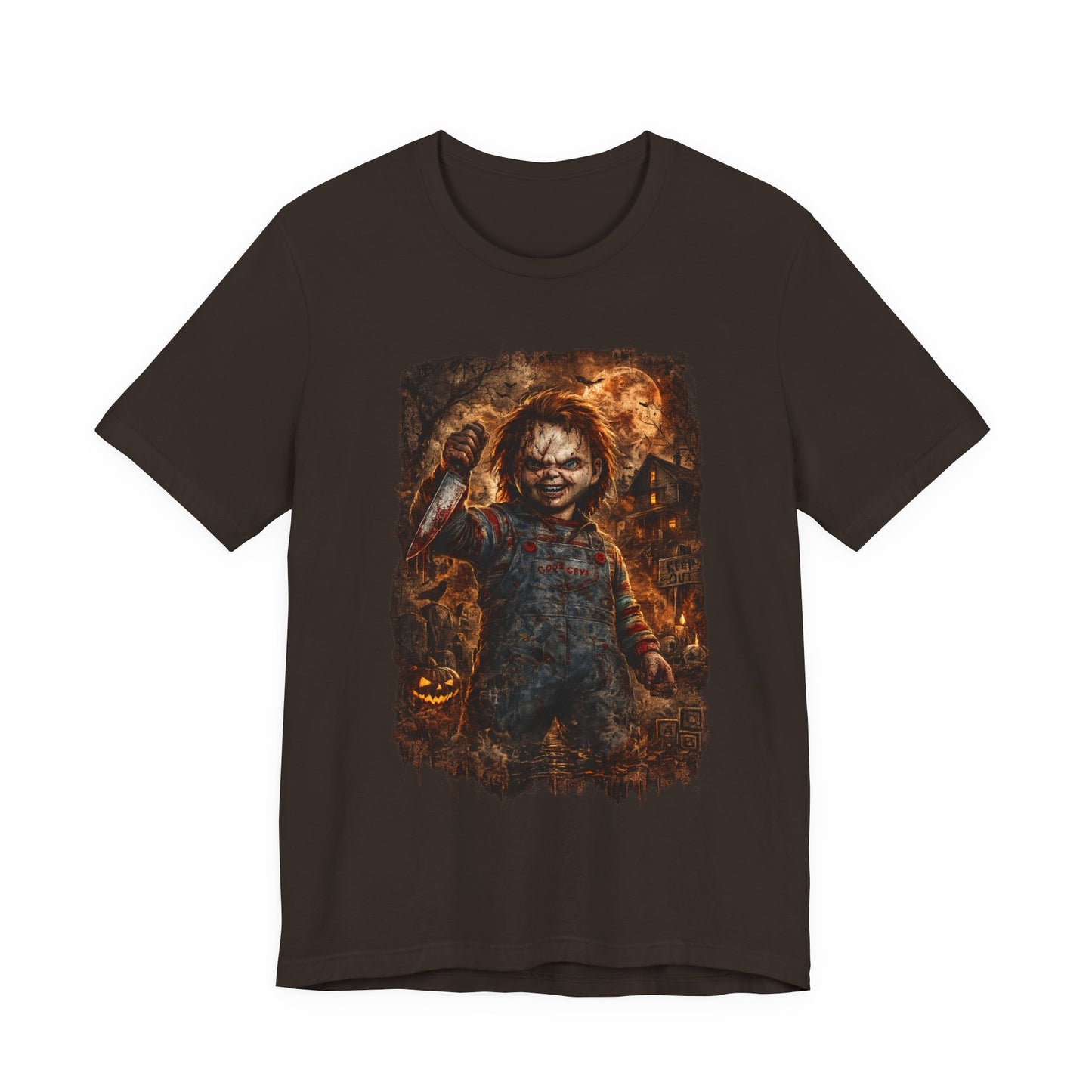 Chucky Horror Movie T-Shirt — Vintage Pumpkin Patch Halloween Tee