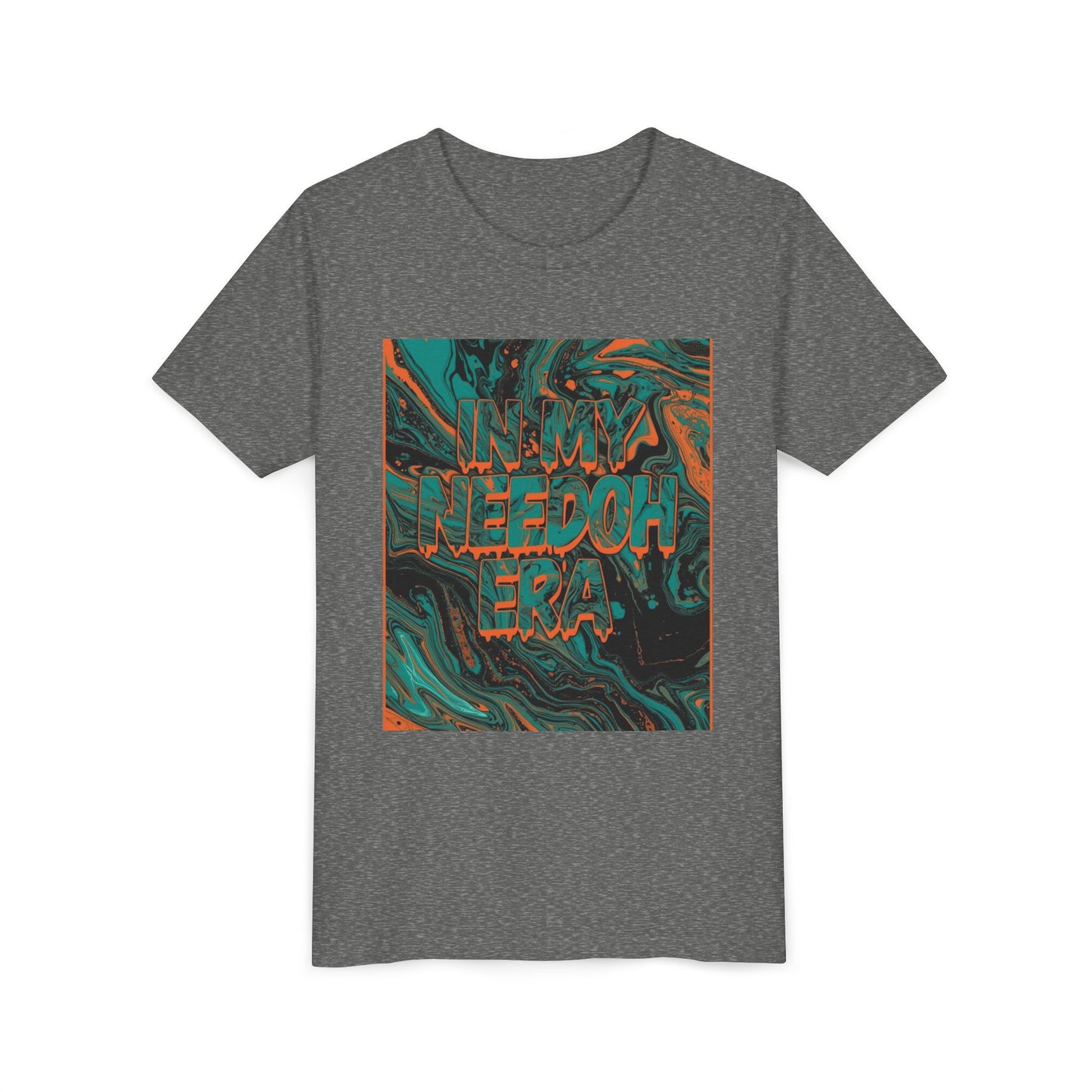 Youth Tee — 'Now Is Need of Era' Swirl Graphic