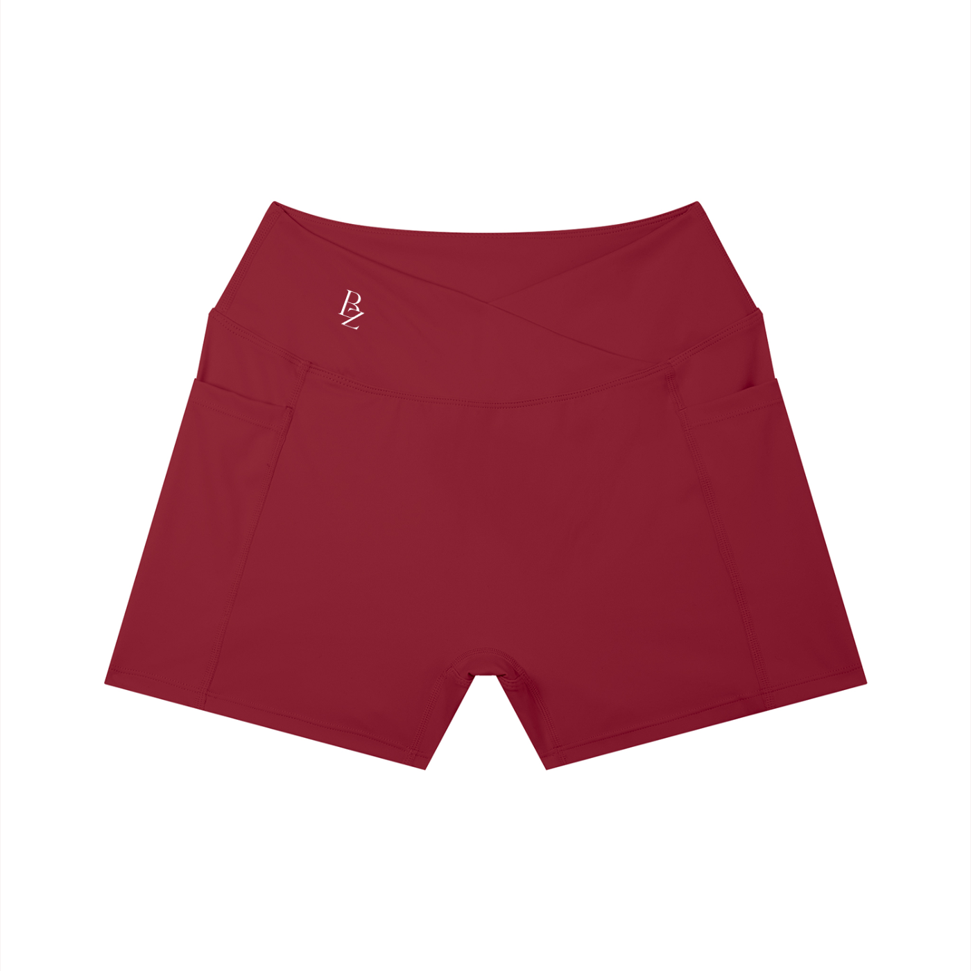 Women’s High-Waisted Yoga Shorts with Pockets – Sculpting Workout Shorts