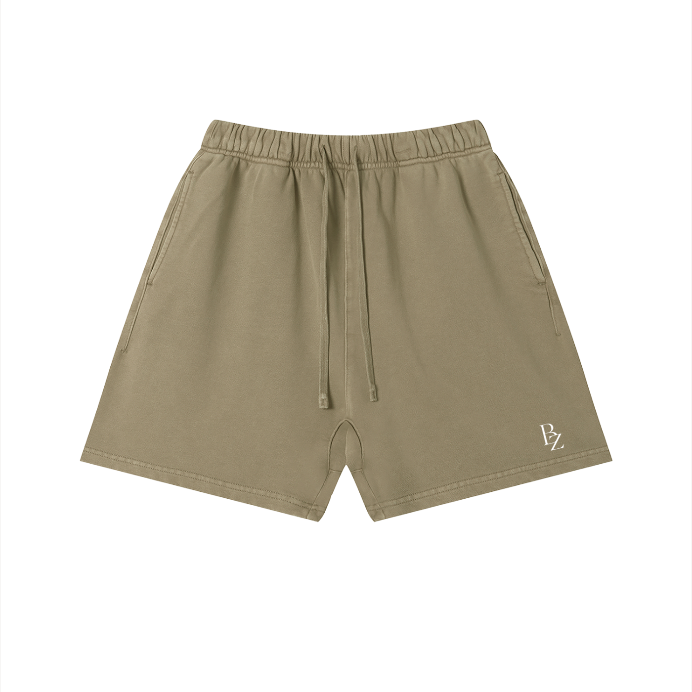 Unisex Vintage Wash Cotton Shorts