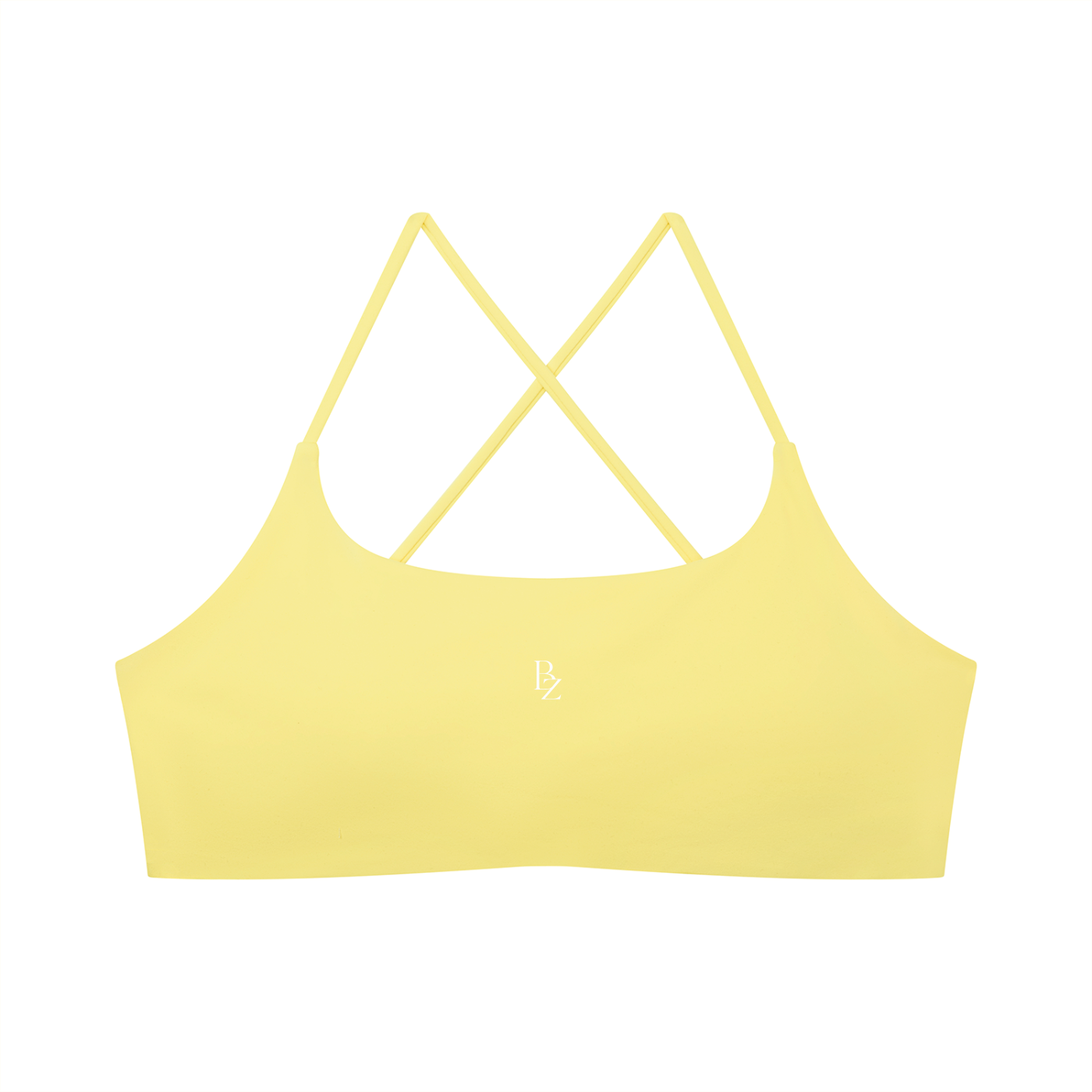 Women’s U-Neck Sports Bra – Cropped Yoga & Workout Top