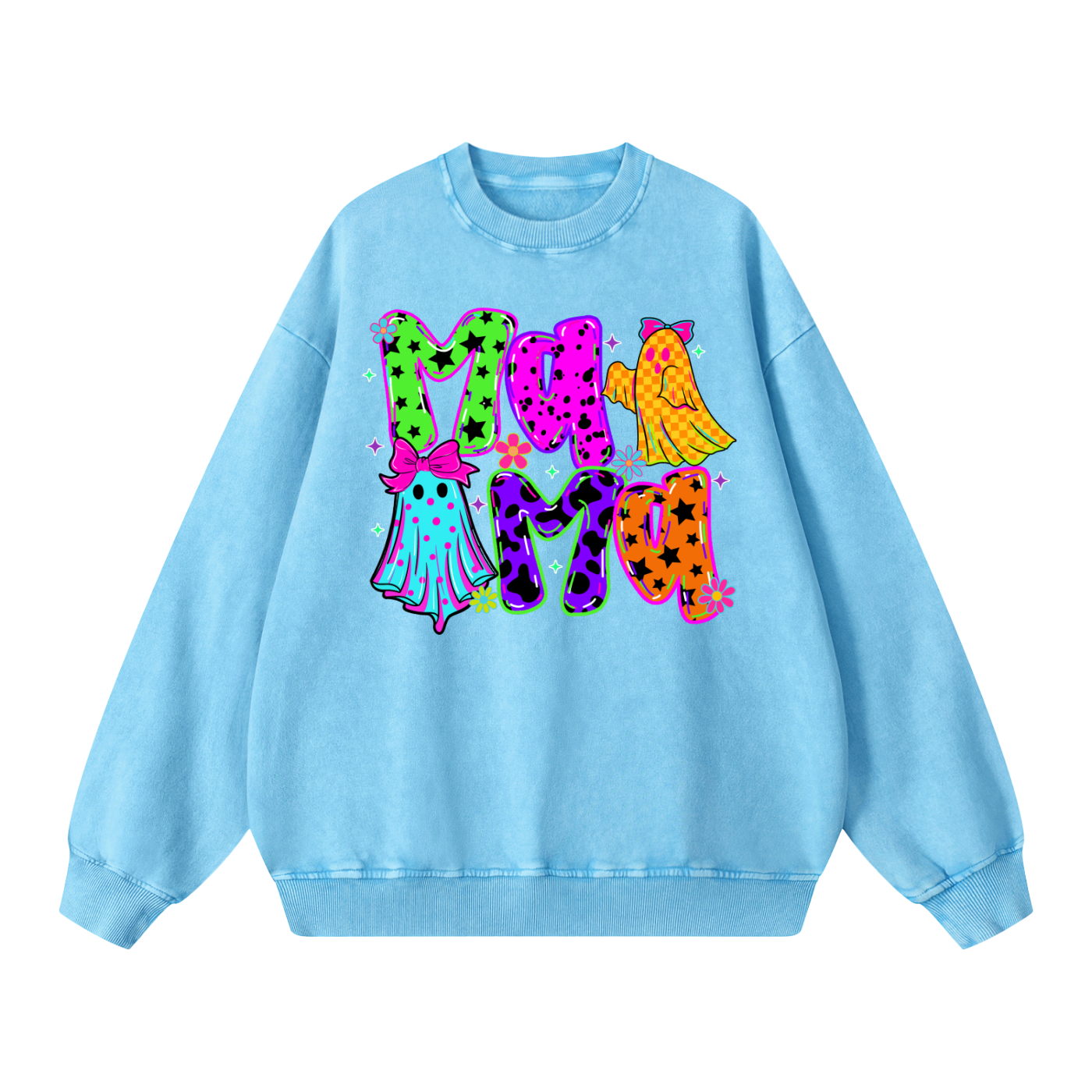 Mama Halloween Oversized Sweatshirt - Mama Sweater - Gifts for Mom - Halloween Costumes for Mom -