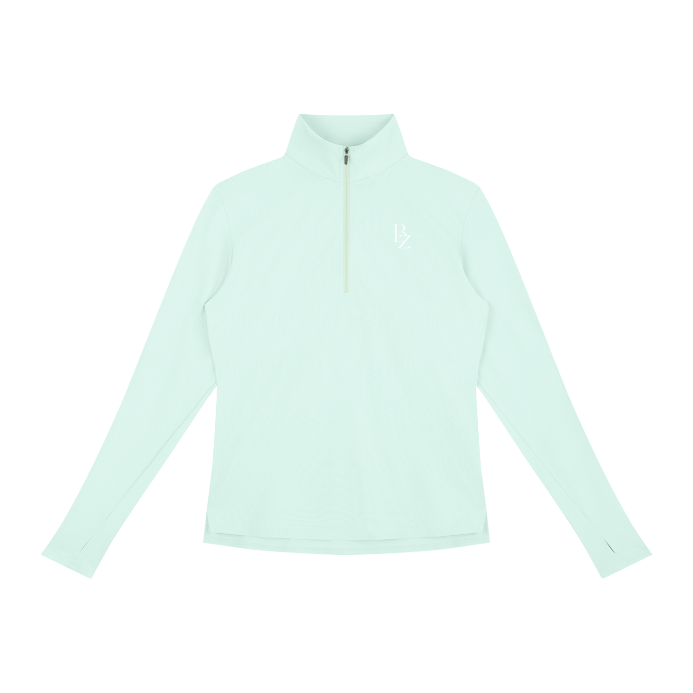 Women’s Quarter-Zip Workout Pullover – Fitted Running & Yoga Top