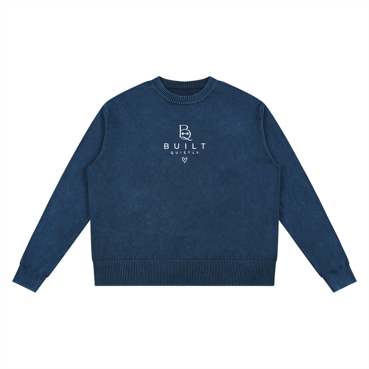Mineral Wash Oversized Crewneck – Vintage Cotton Gym Pump Cover