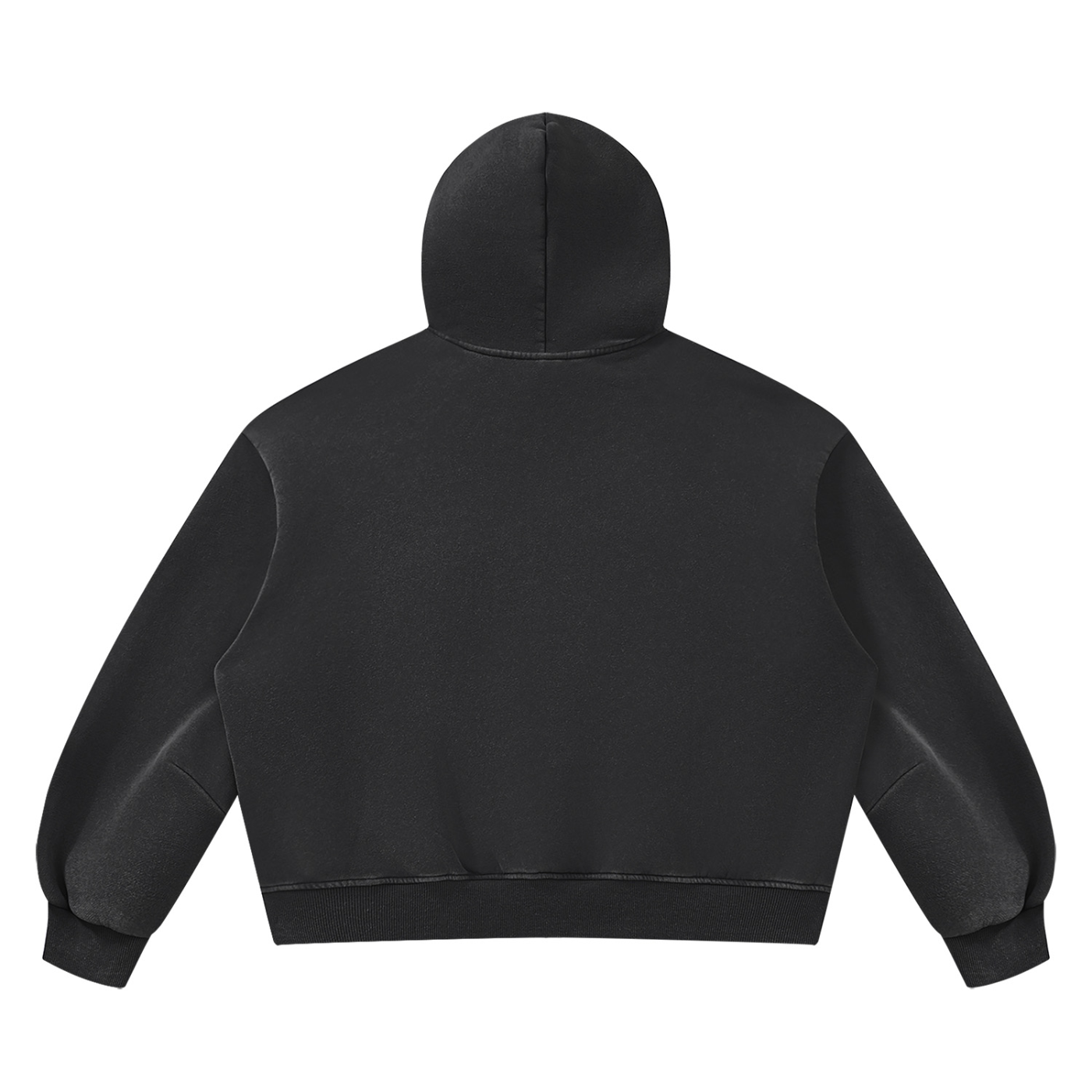 Unisex Vintage Wash Boxy Fleece Hoodie