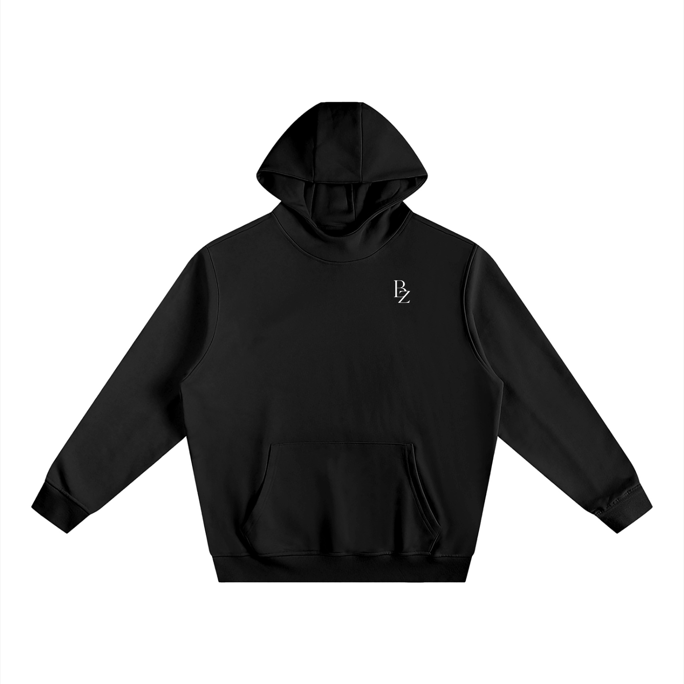 Fleeced High Neck Hoodie