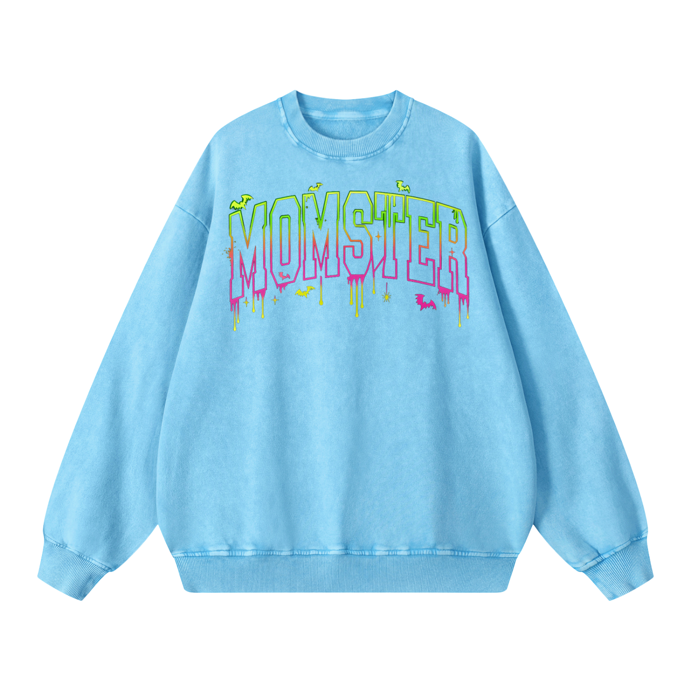 Momster Oversized Sweatshirt - Halloween Sweater - Halloween Costumes - Gifts for Mom- Funny Sweatshirt