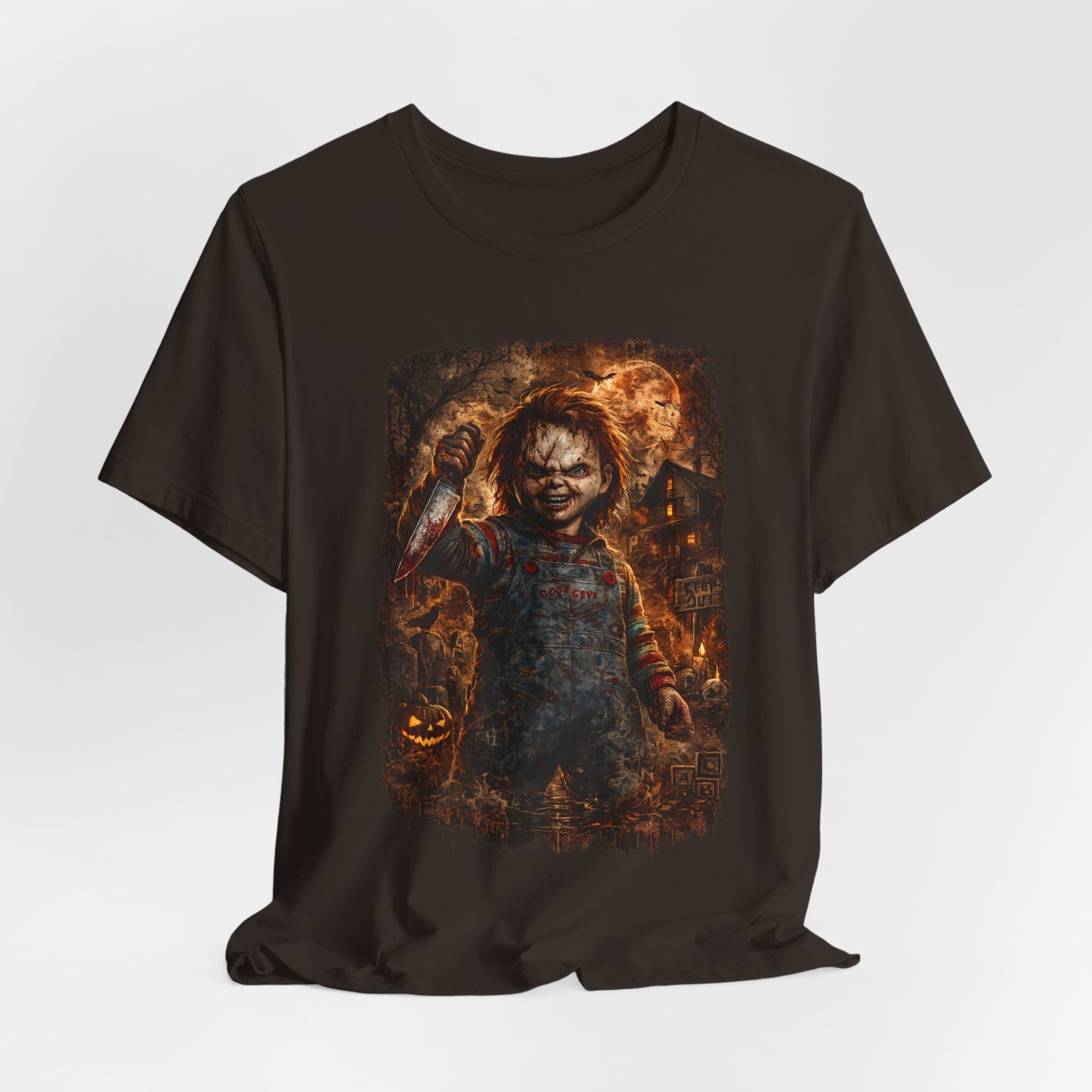 Chucky Horror Movie T-Shirt — Vintage Pumpkin Patch Halloween Tee