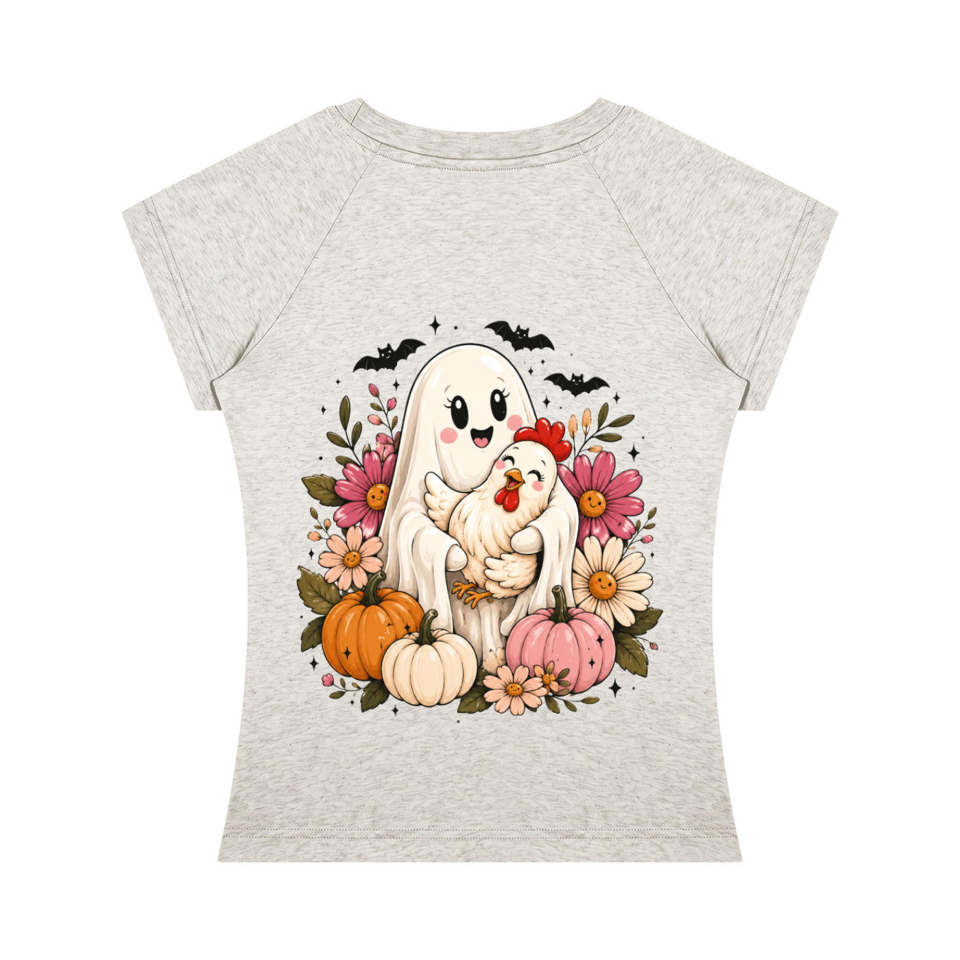 Women’s Slim Fit Raglan T-Shirt | Stretch Cotton Fitted Everyday Tee