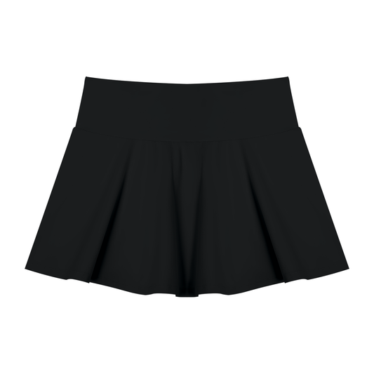 Women’s Pleated A-Line Athletic Skirt – High-Waisted Tennis & Workout Skirt