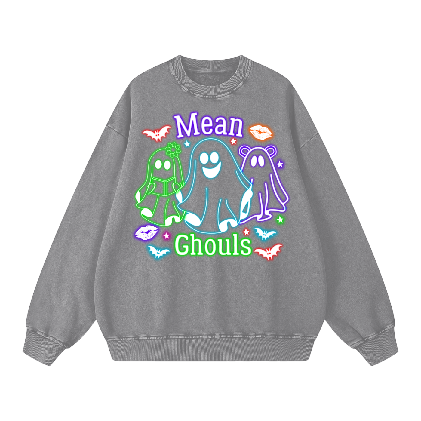 MeanGhouls,Halloweensweater,oversizedsweatshirt