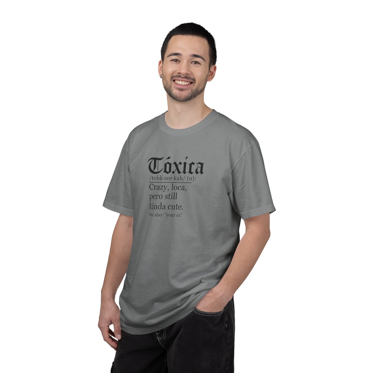 Toxica - Latino - Mexico Unisex Garment-Dyed T-shirt
