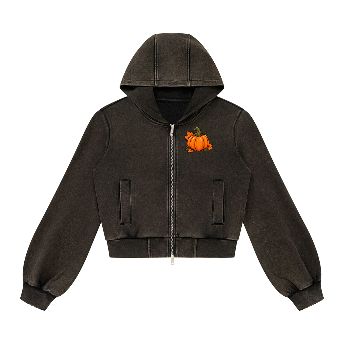 Women’s Vintage Wash Full Zip Hoodie