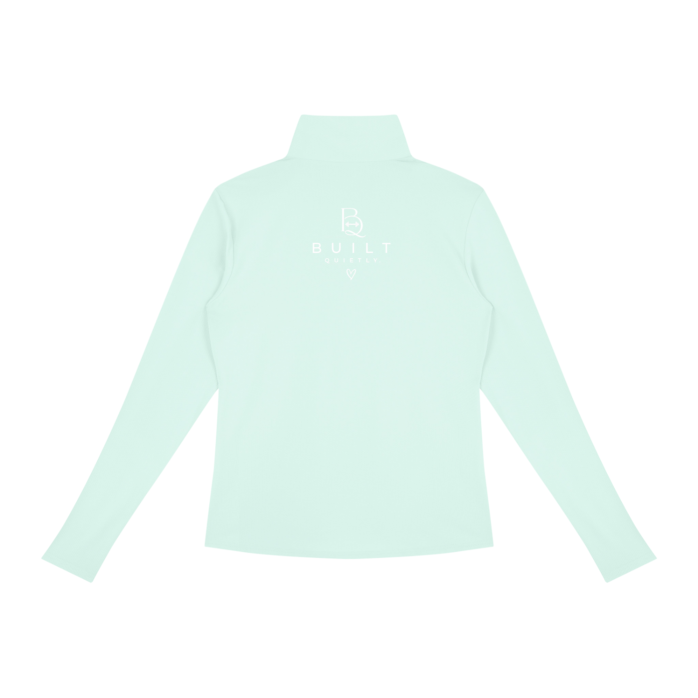 Women’s Quarter-Zip Workout Pullover – Fitted Running & Yoga Top