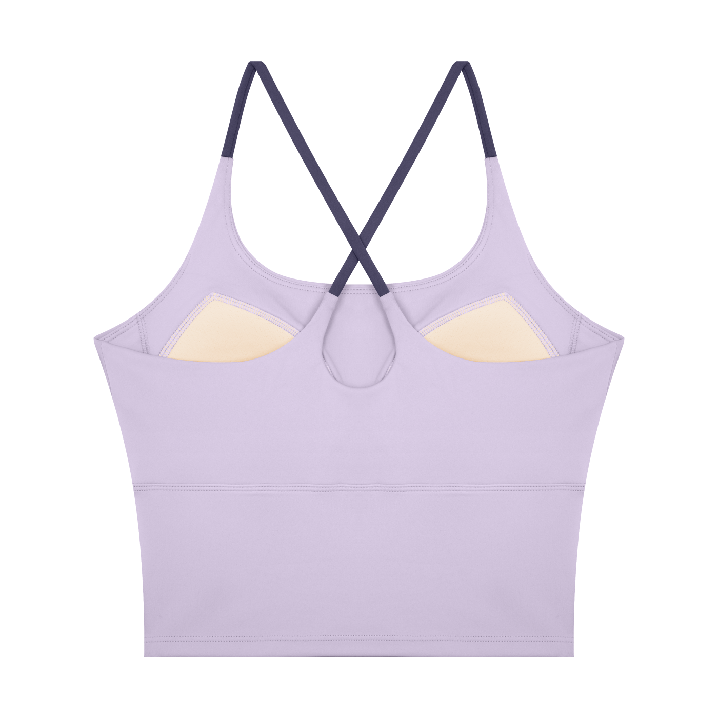 Women’s Color Block Yoga Tank Top – Cropped Workout & Gym Top