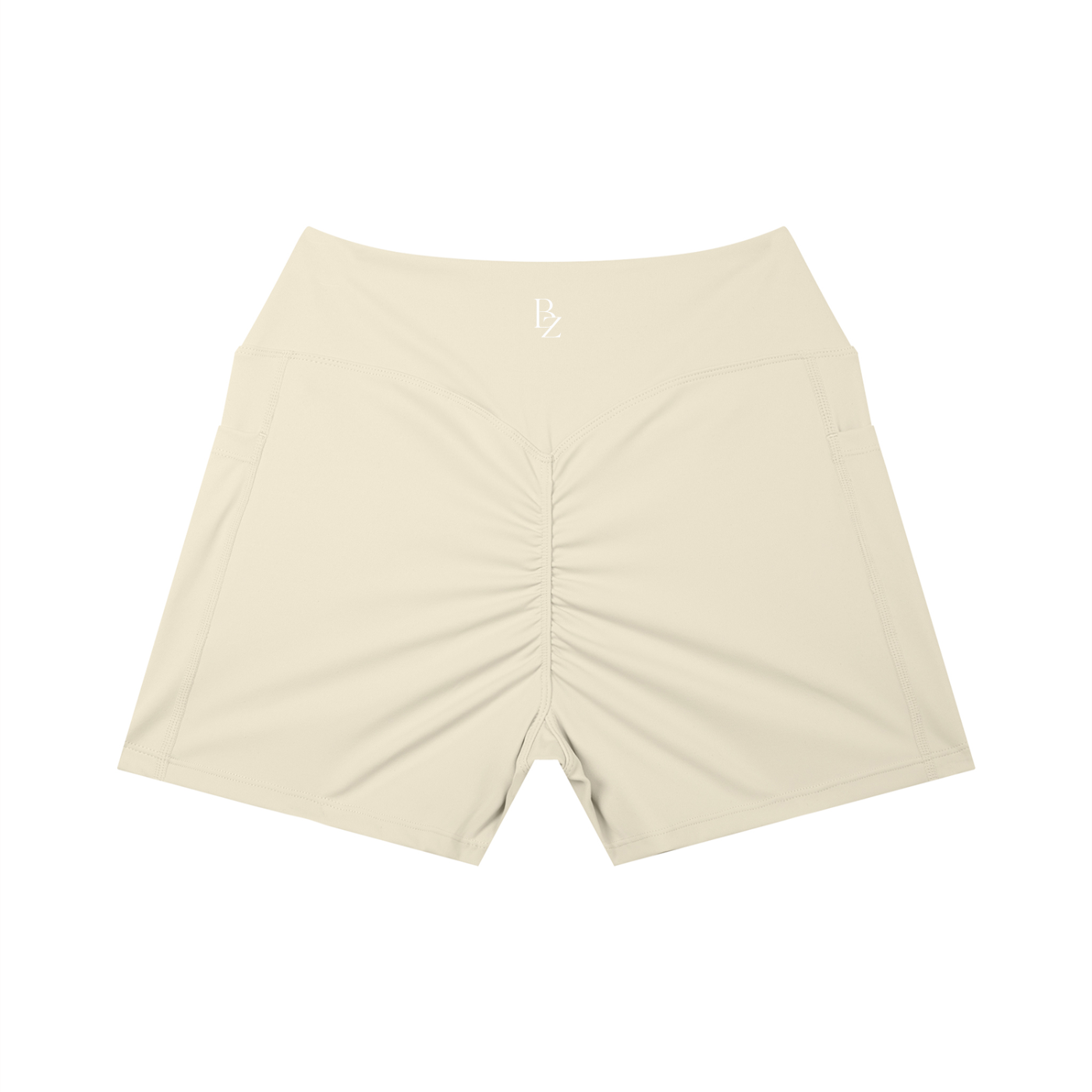 Women’s High-Waisted Yoga Shorts with Pockets – Sculpting Workout Shorts