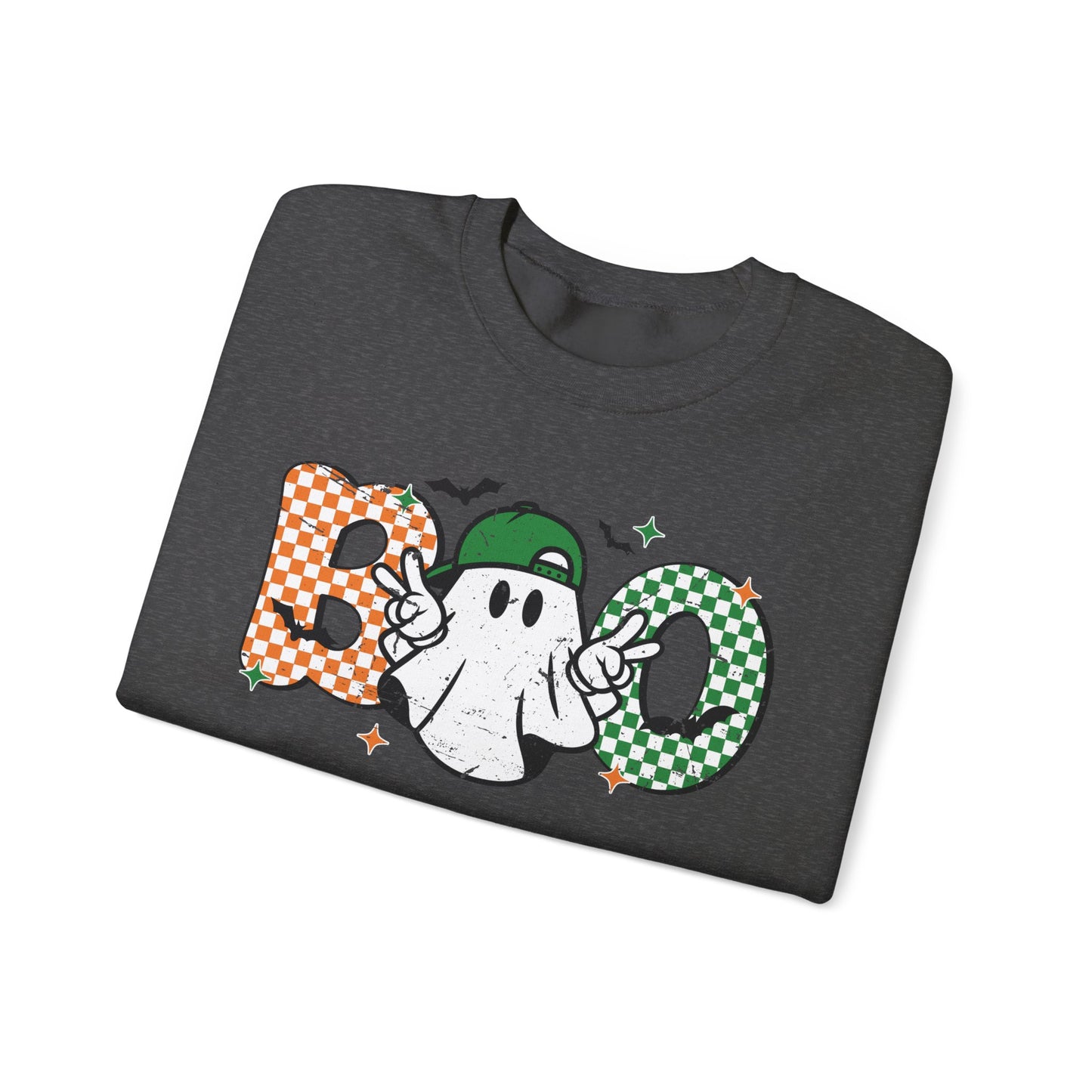 Halloween Boo Ghost Sweatshirt- Boo Sweatshirt  - Halloween Sweatshirt - Fall Sweater - Halloween shirt for gifts