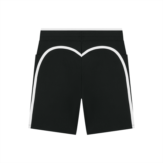 Women’s High-Rise Color Block Yoga Shorts – Sculpting Workout Shorts