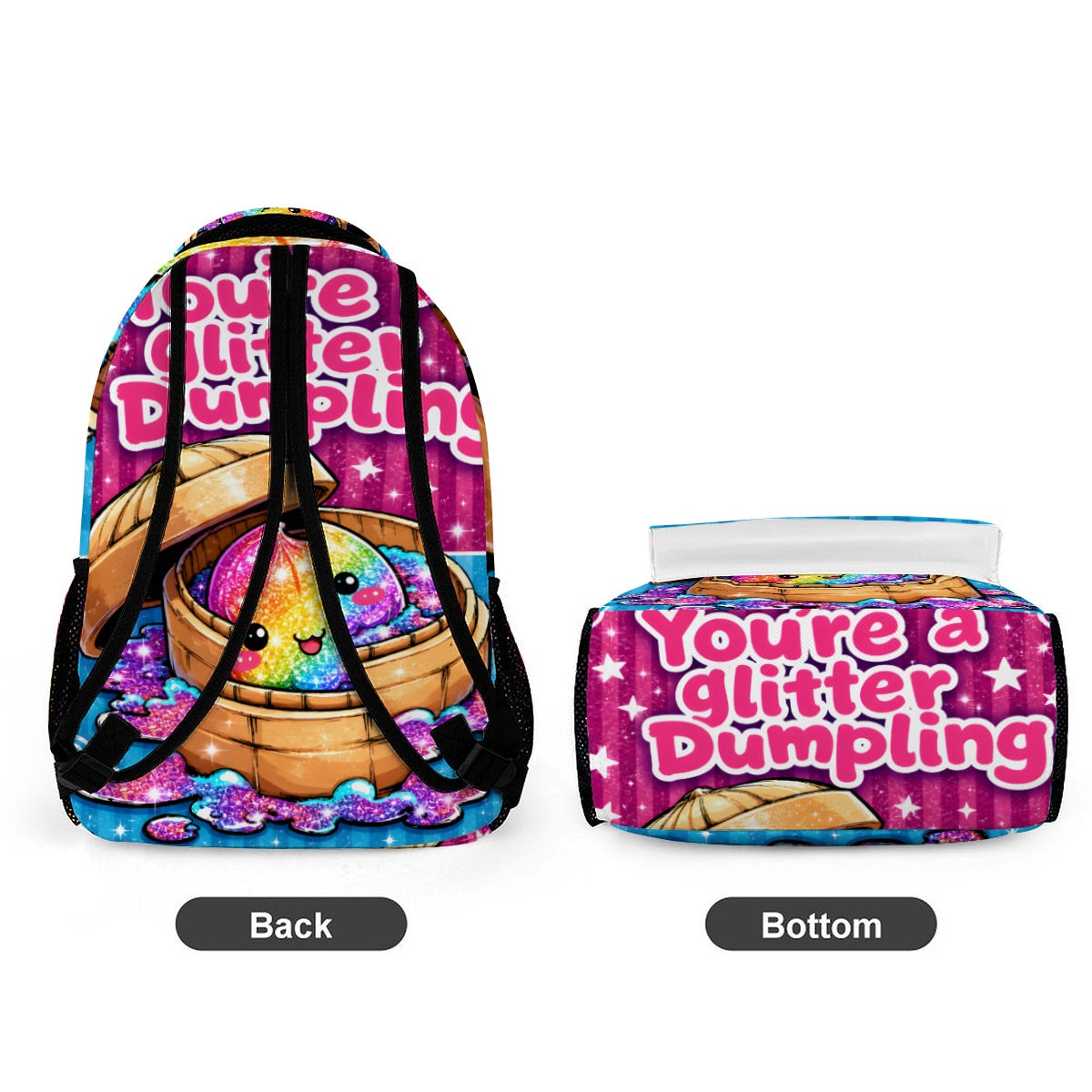 Large Twill Cloth Backpack Image00005